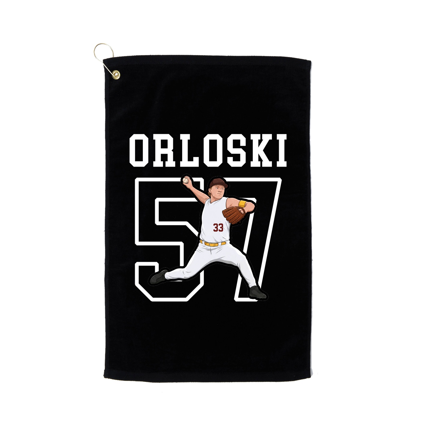 Golf Towel — Shirsey in Black