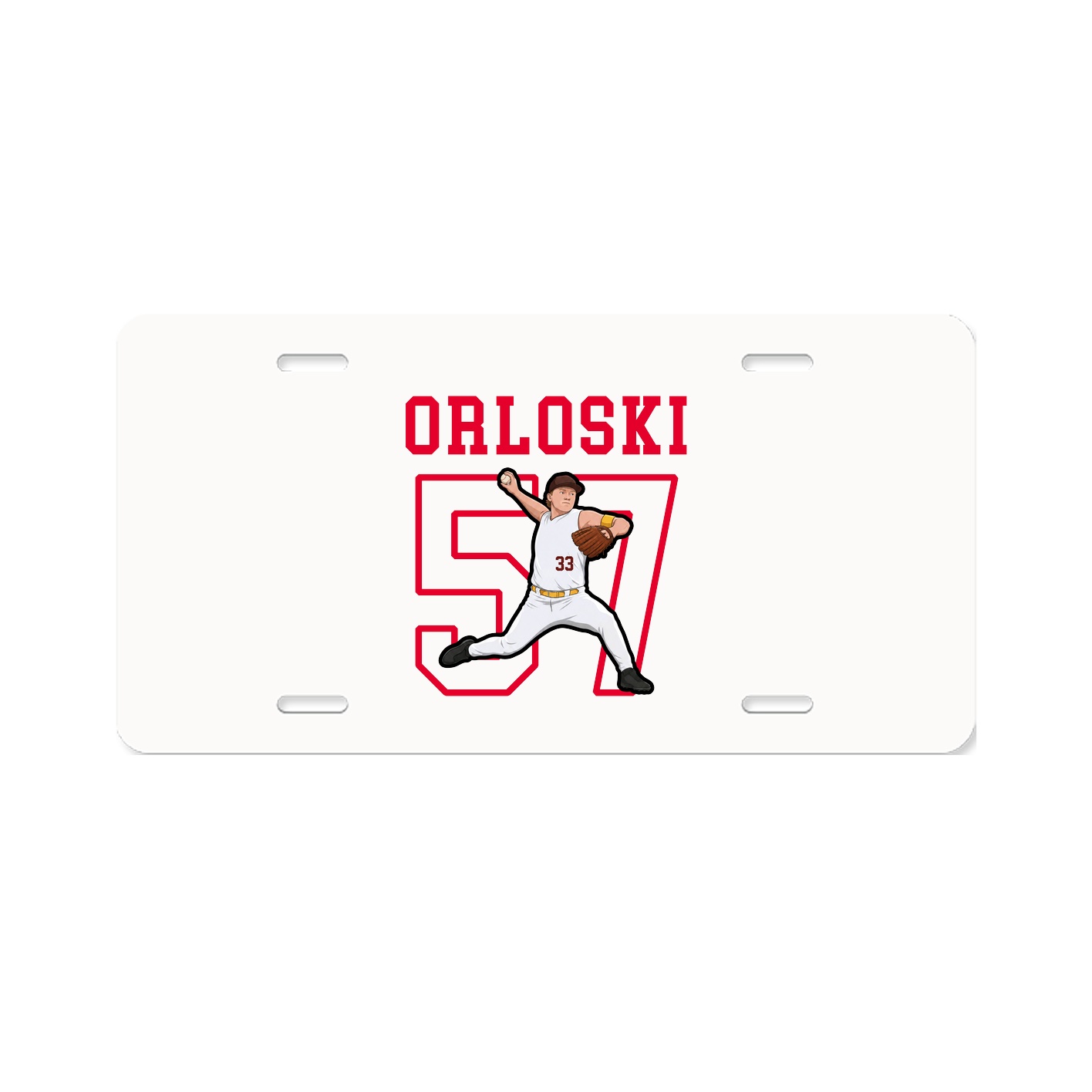 License Plate — Shirsey in Classic