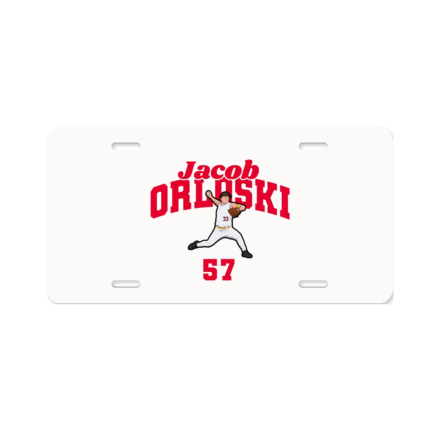 License Plate — Signature Arch in Classic