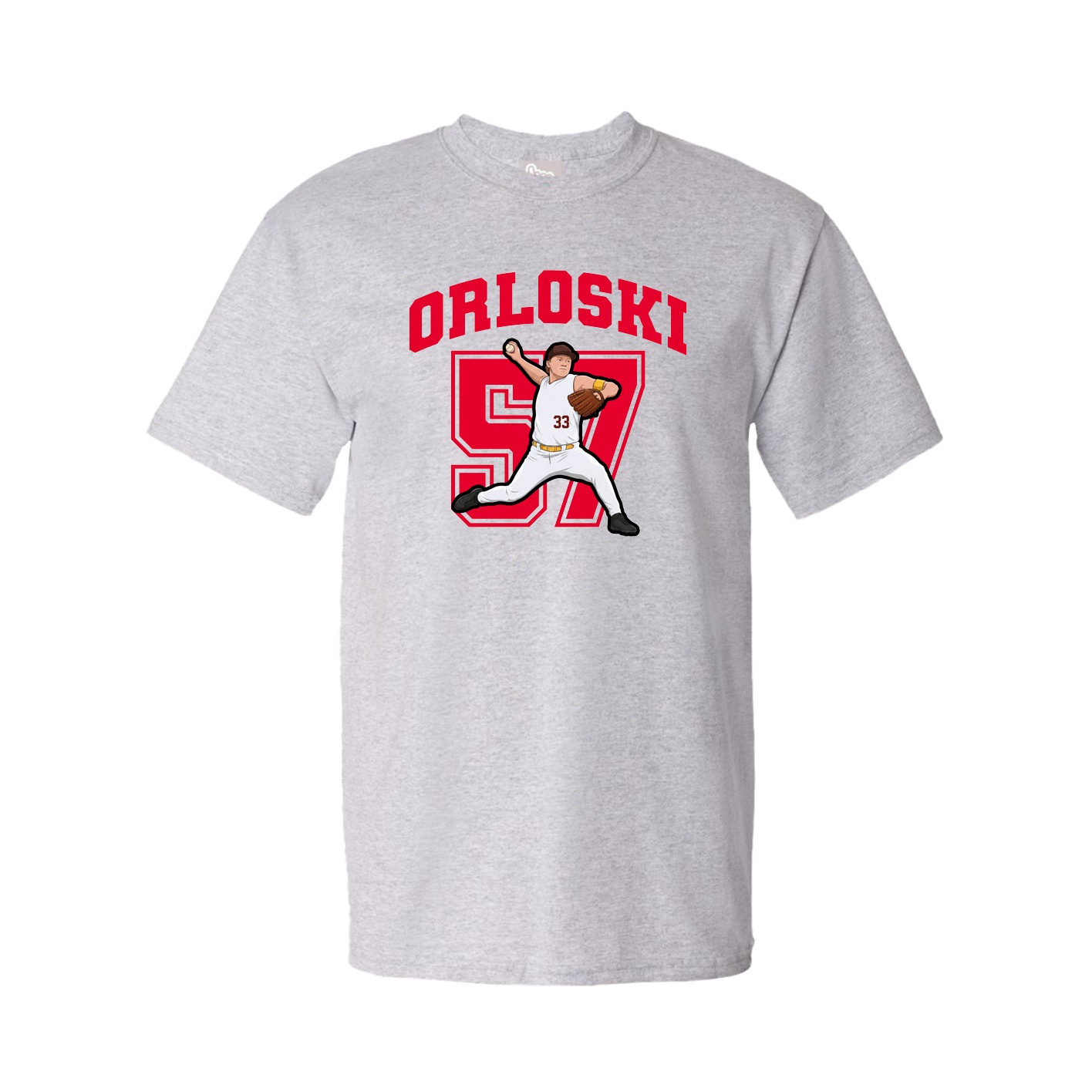 Tee — Number in Grey