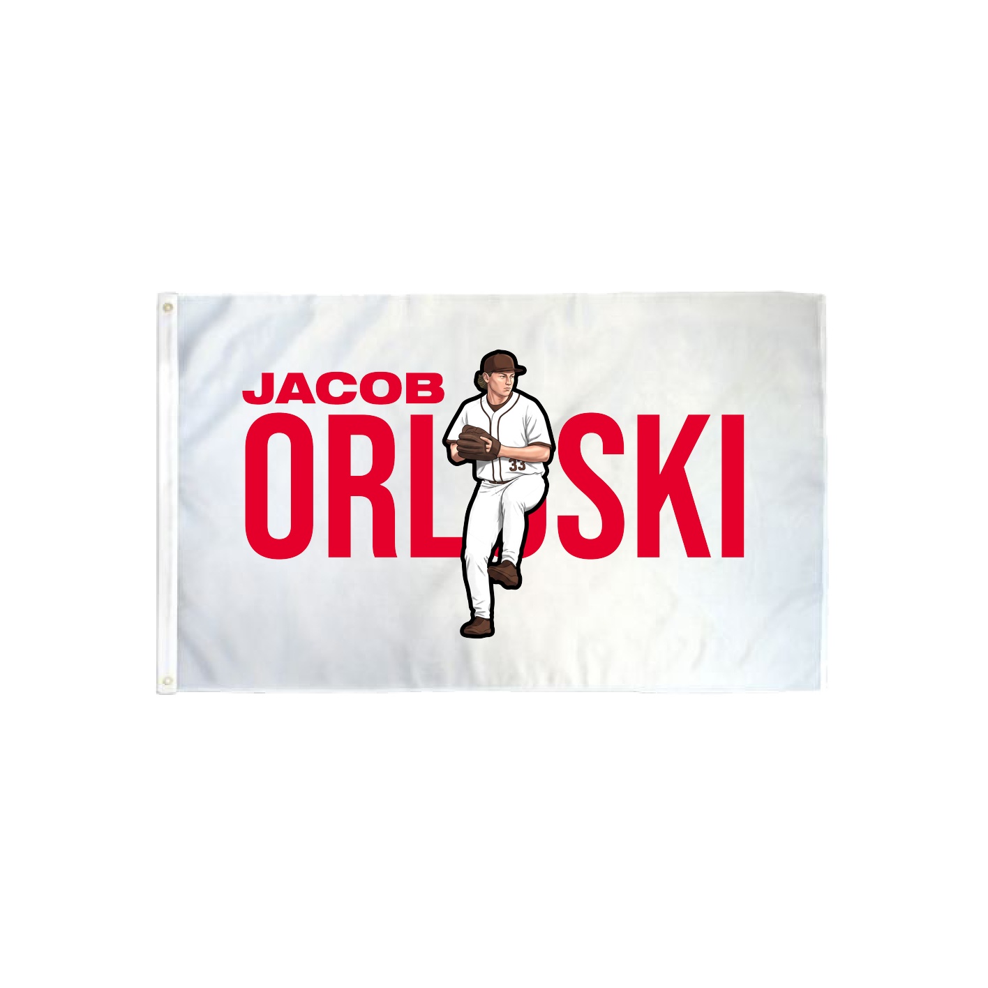 3x5 Flag — Player Name in Classic