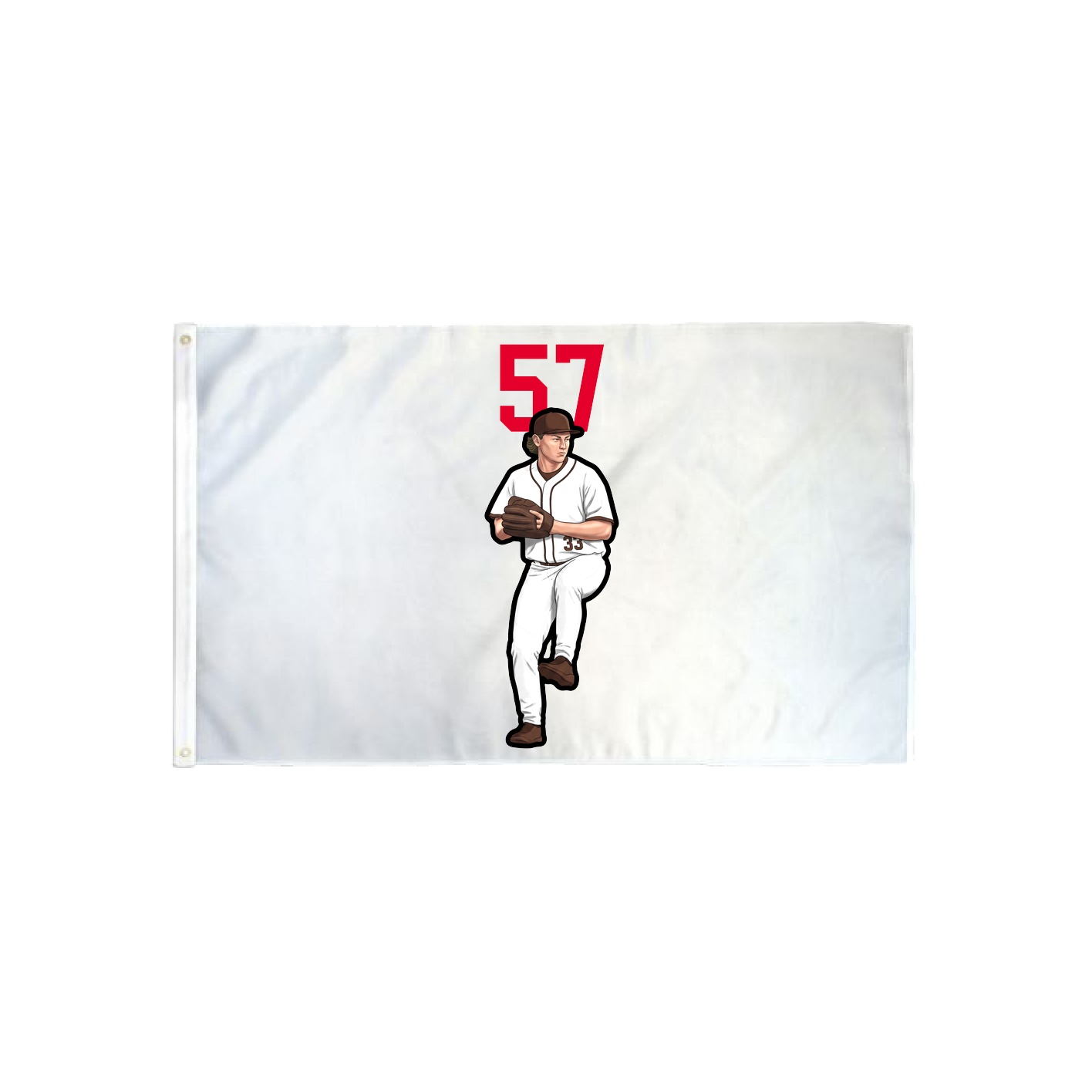 3x5 Flag — Number Top in Classic