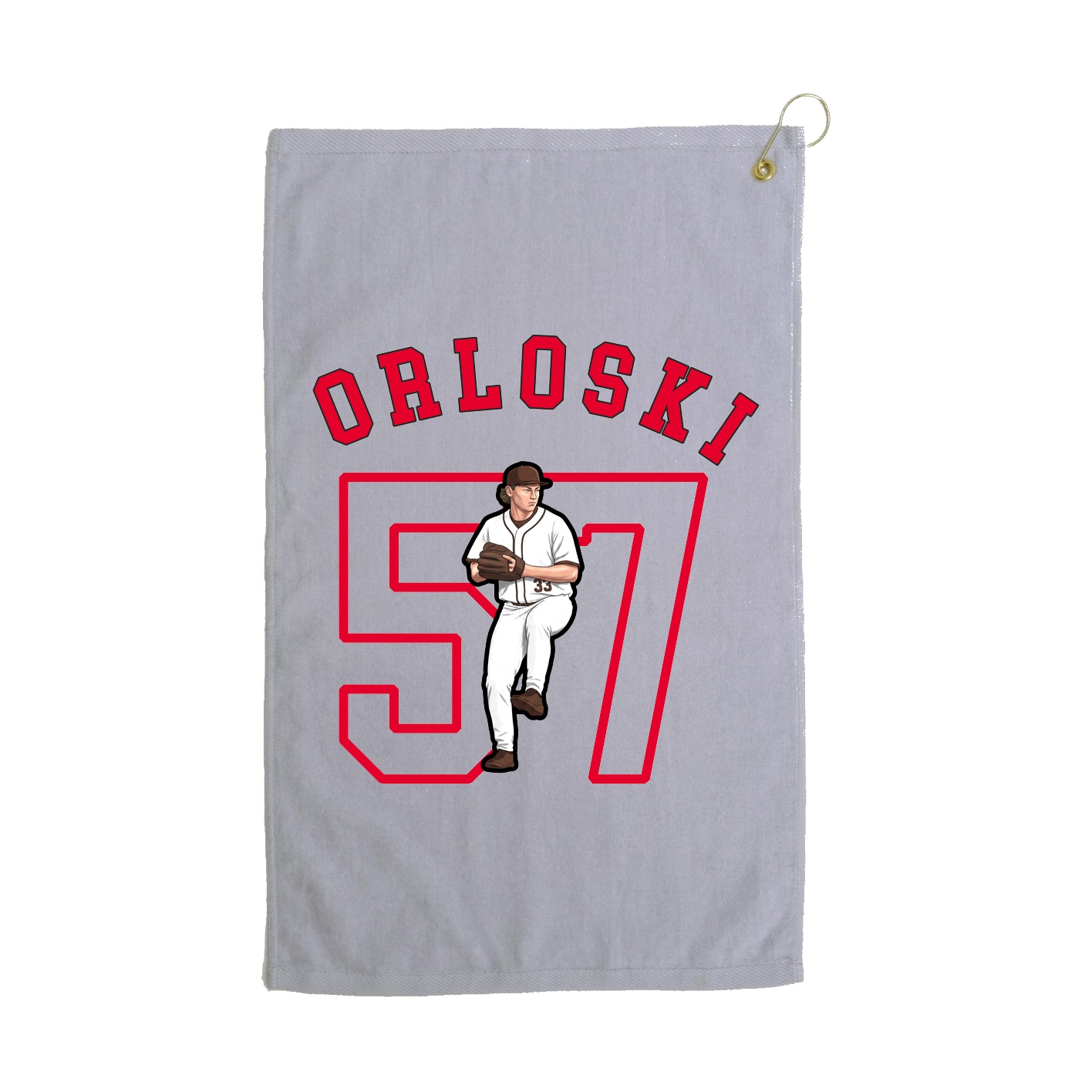 Golf Towel — Shirsey Arch in Grey