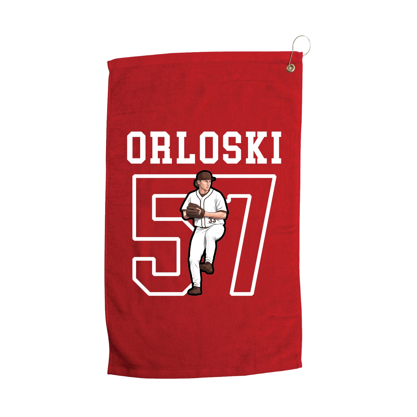 Golf Towel — Shirsey in Red