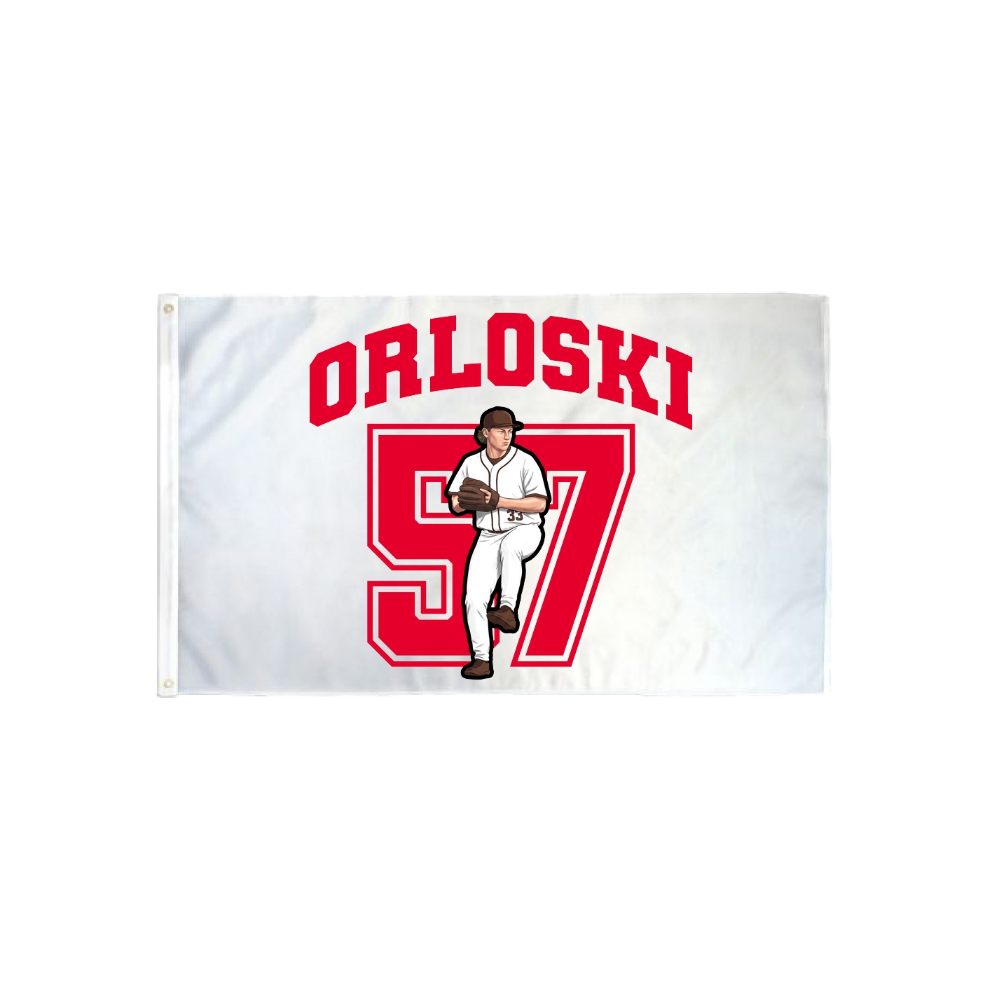 3x5 Flag — Number in Classic