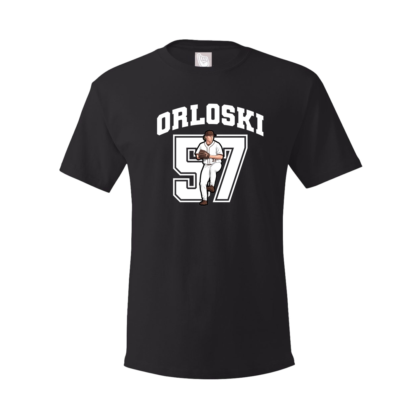 Youth Tee — Number in Black