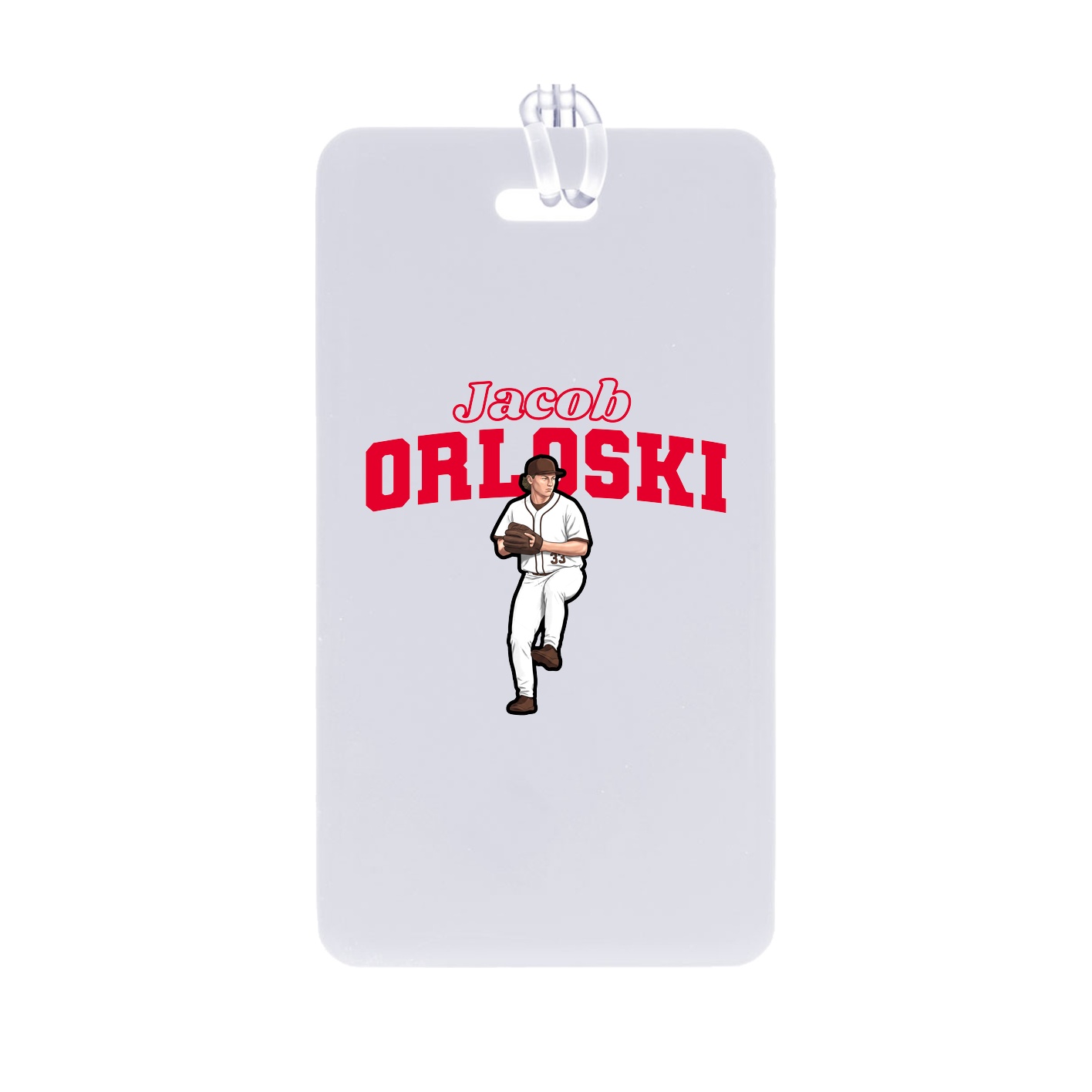 Bag Tag — Name Arch in Classic