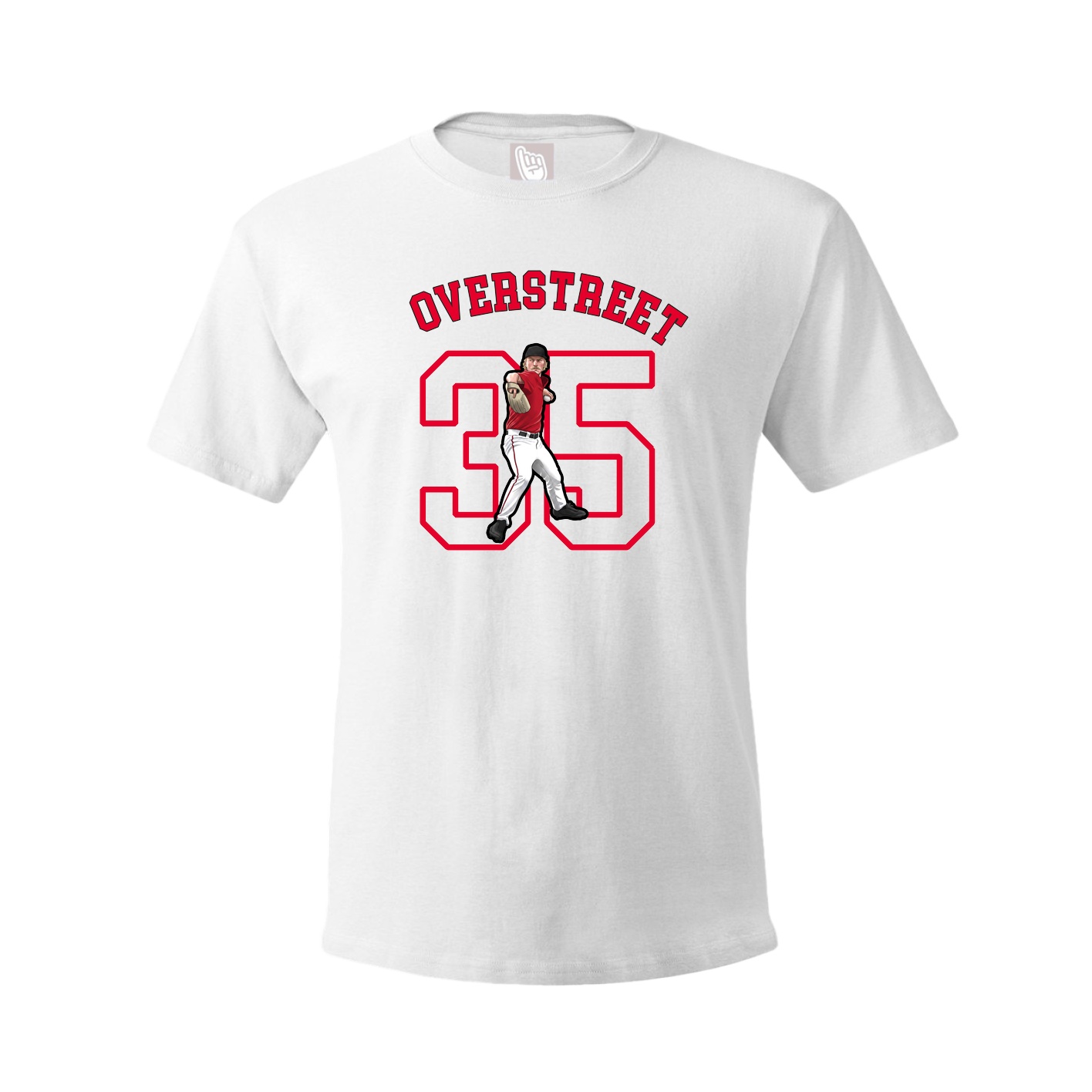 Tee — Shirsey Arch in White