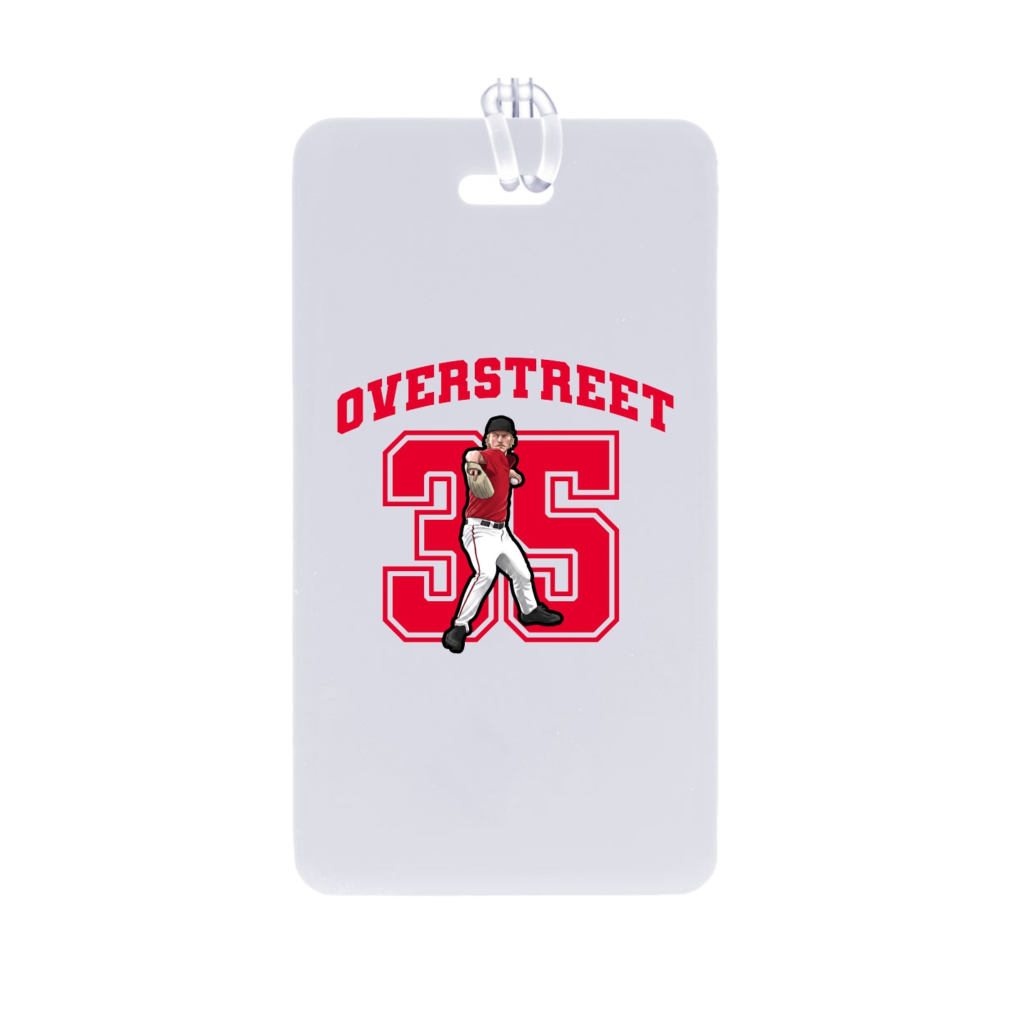 Bag Tag — Number in Classic