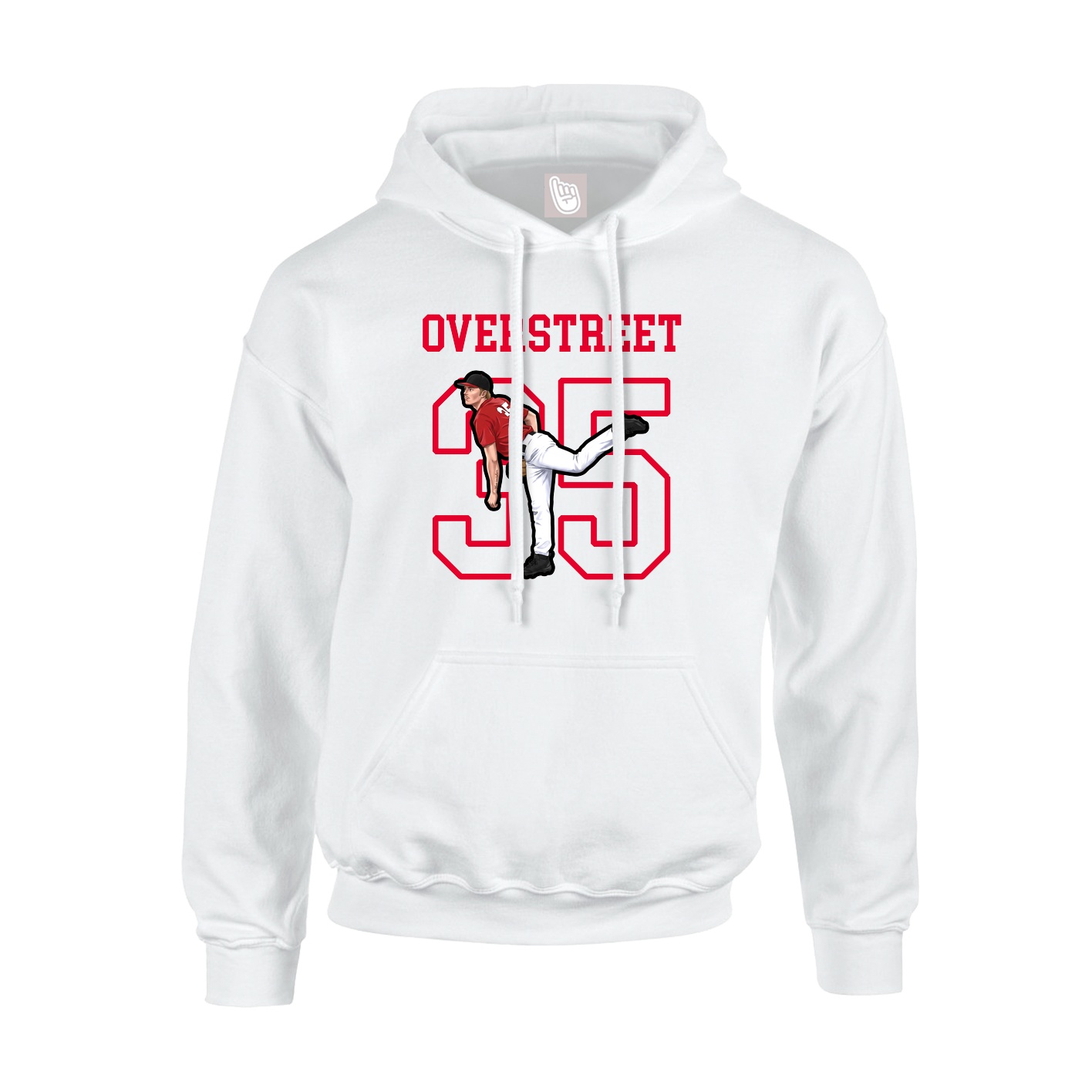 Youth Hoodie — Shirsey in White