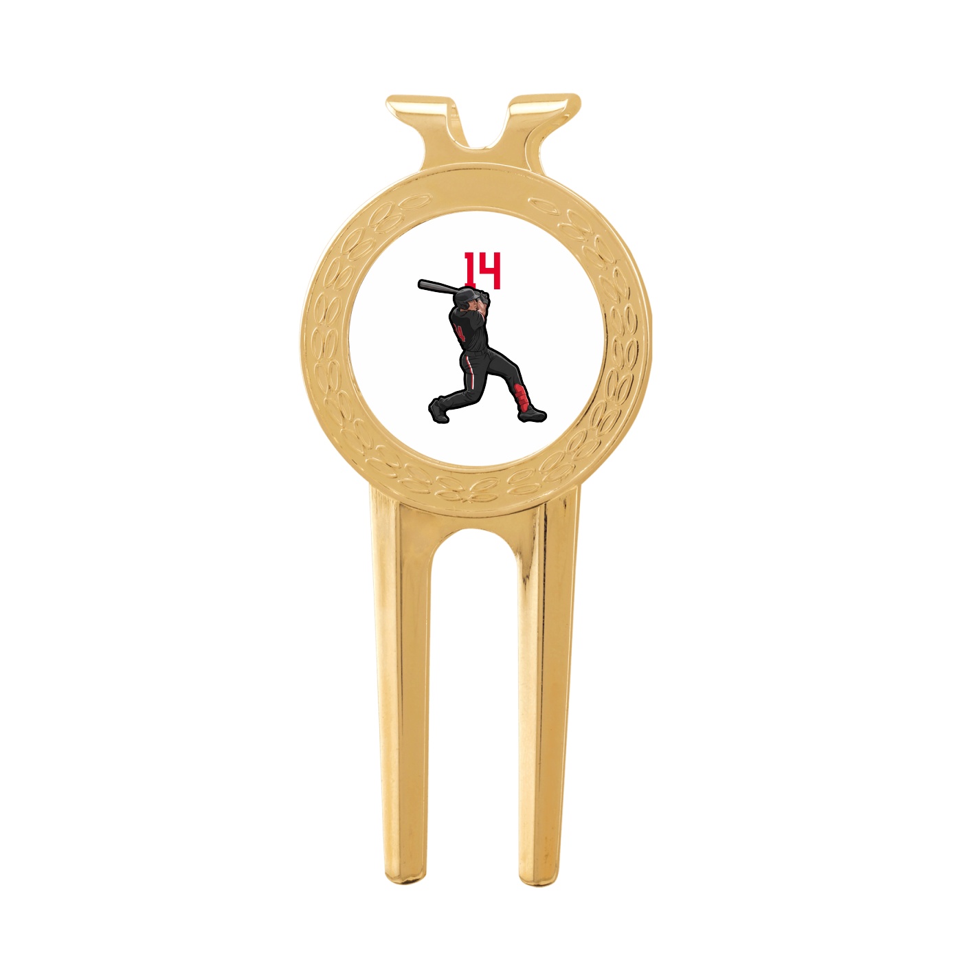 Divot Tool with Ball Marker — Number Top in Classic