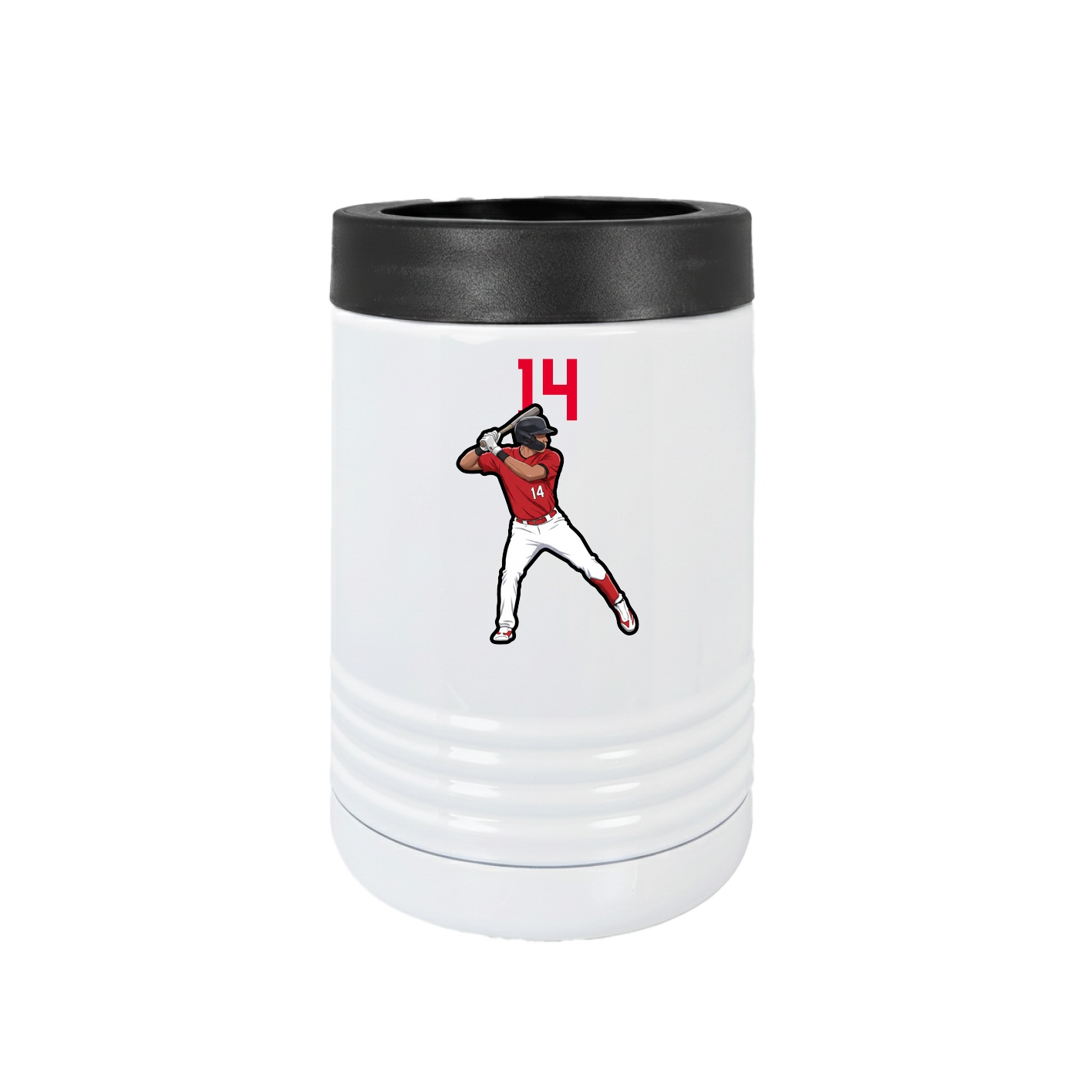 Beverage Holder — Number Top in White