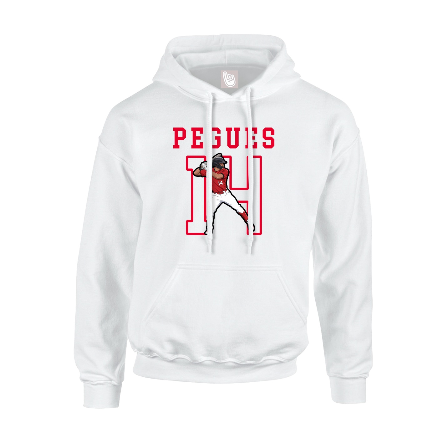 Youth Hoodie — Shirsey in White