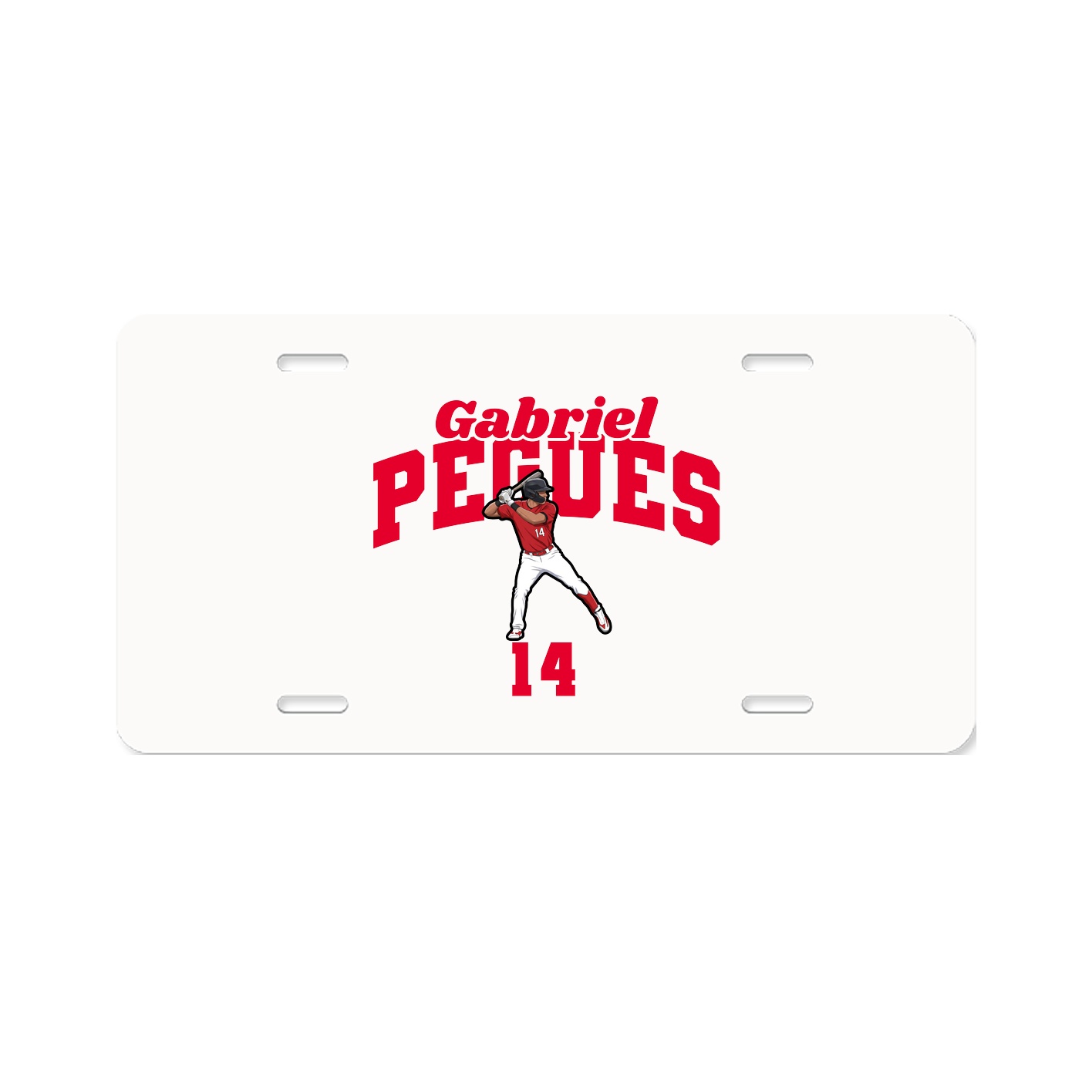 License Plate — Signature Arch in Classic