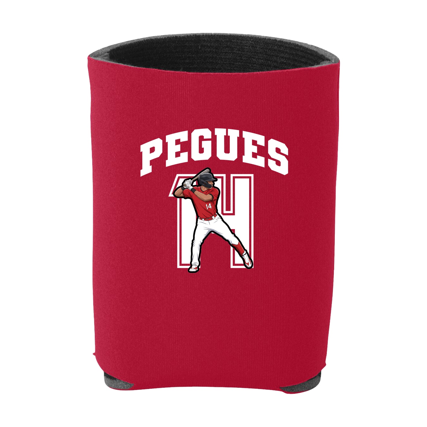 Can Holder — Number in Red