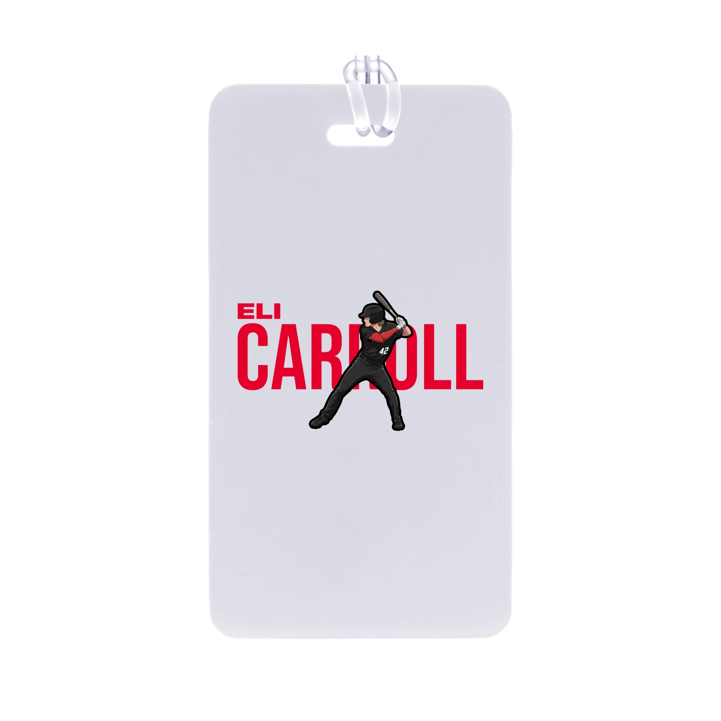 Bag Tag — Player Name in Classic