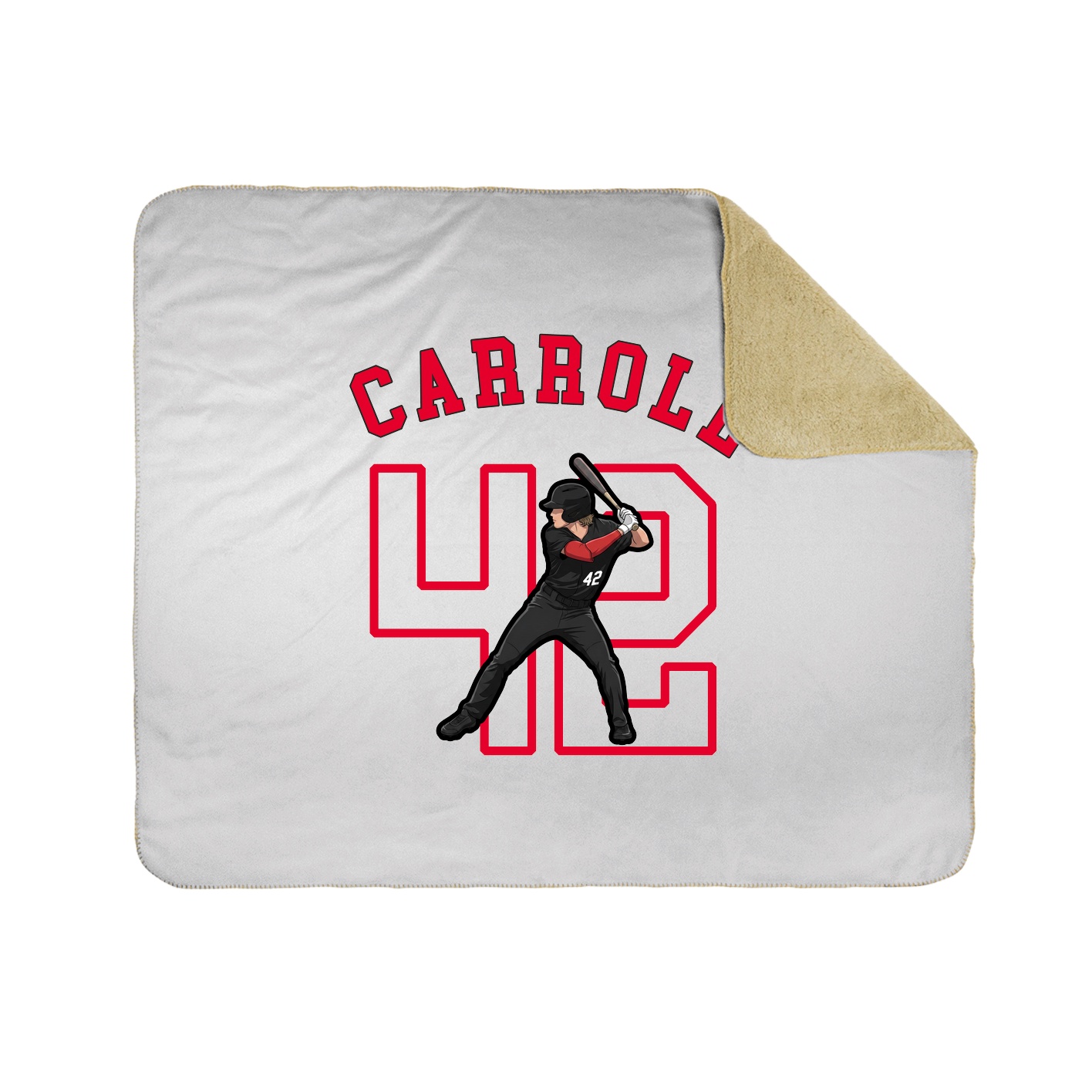 Throw Blanket — Shirsey Arch in White