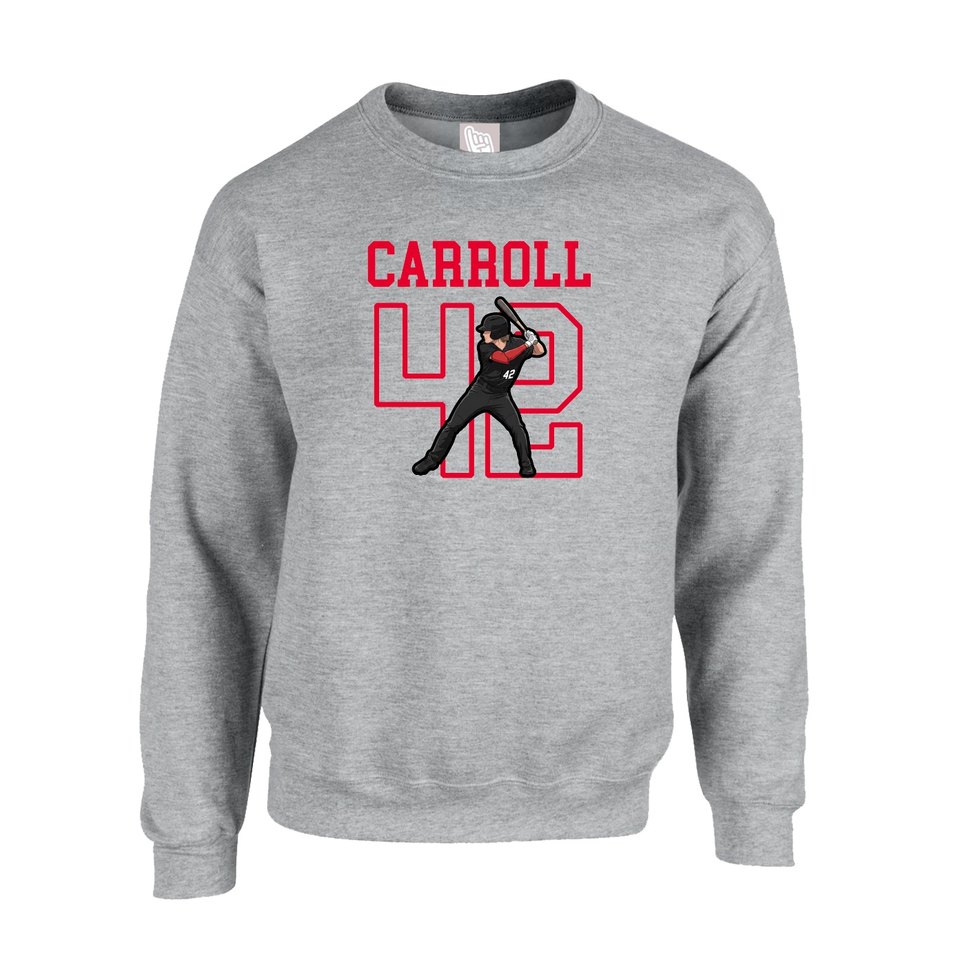 Fleece Crew — Shirsey in Grey