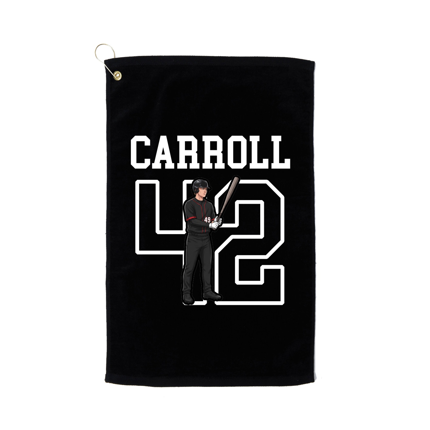 Golf Towel — Shirsey in Black