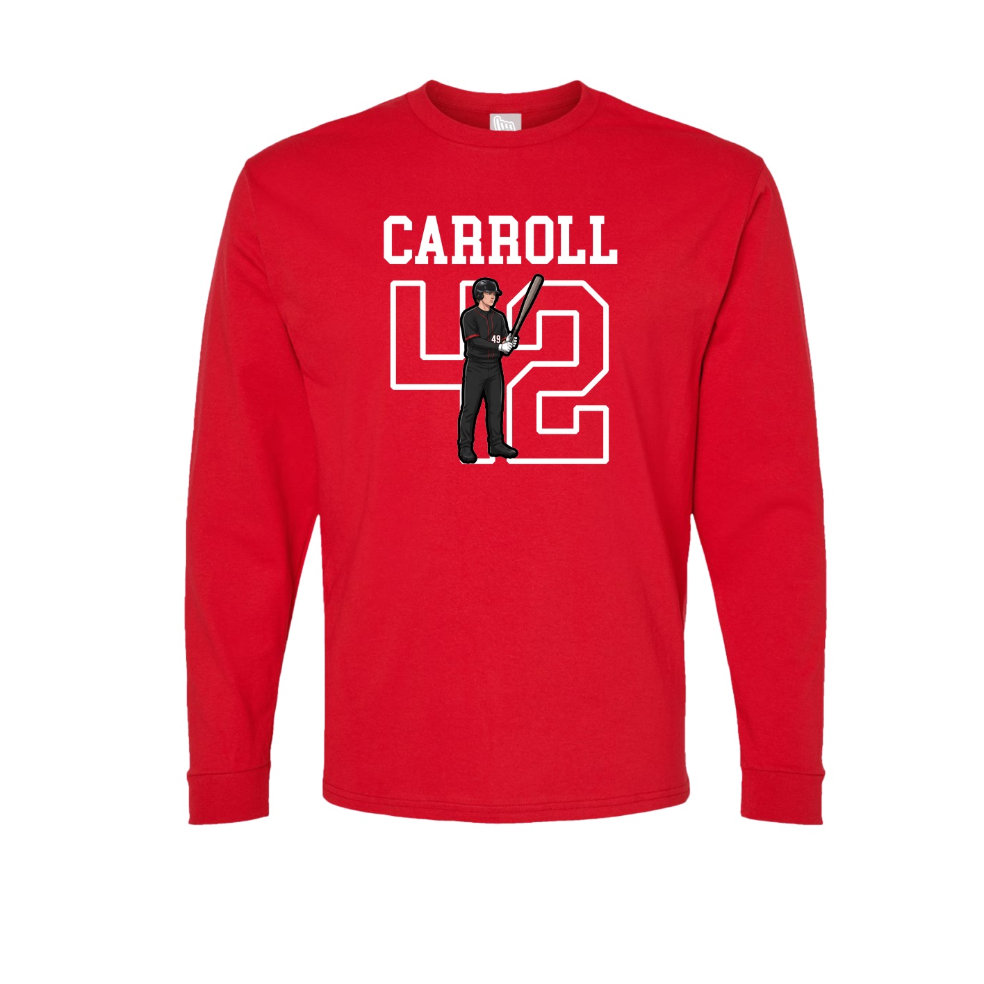 Long Sleeve Tee — Shirsey in Red