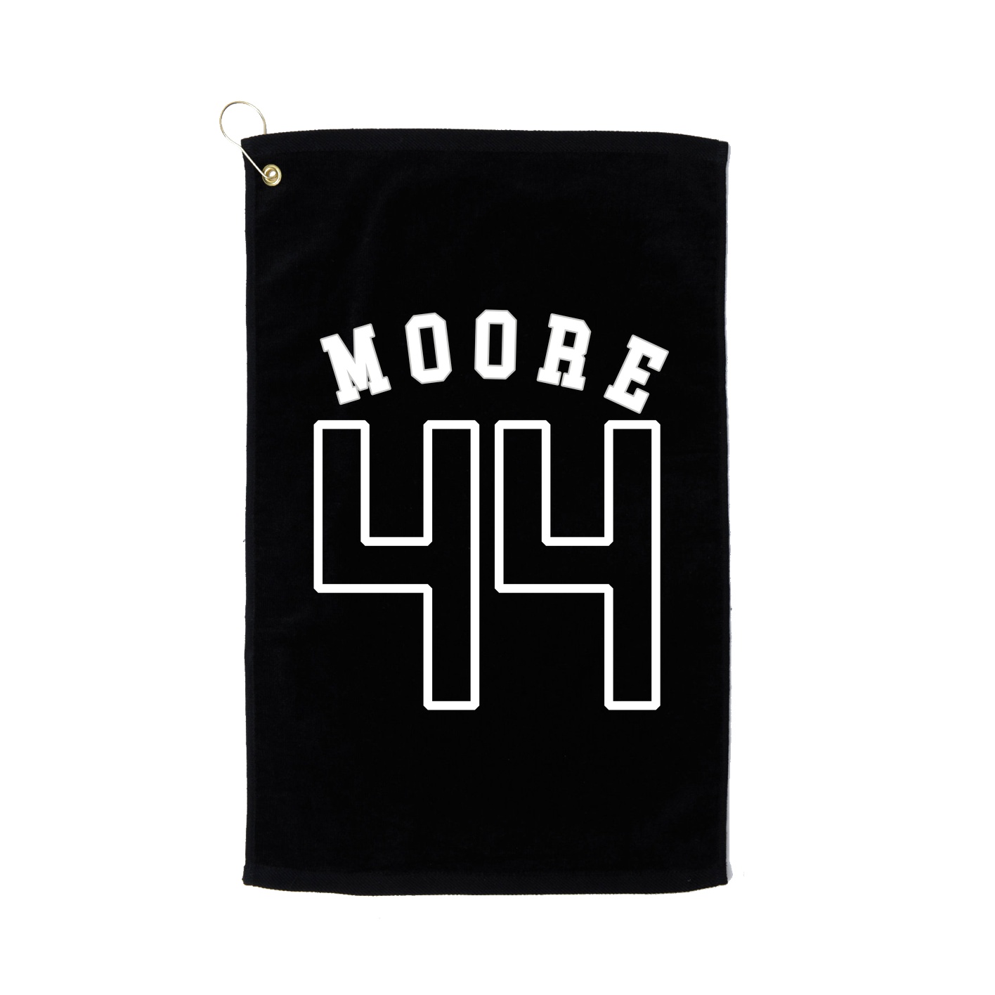 Golf Towel — Shirsey Arch in Black