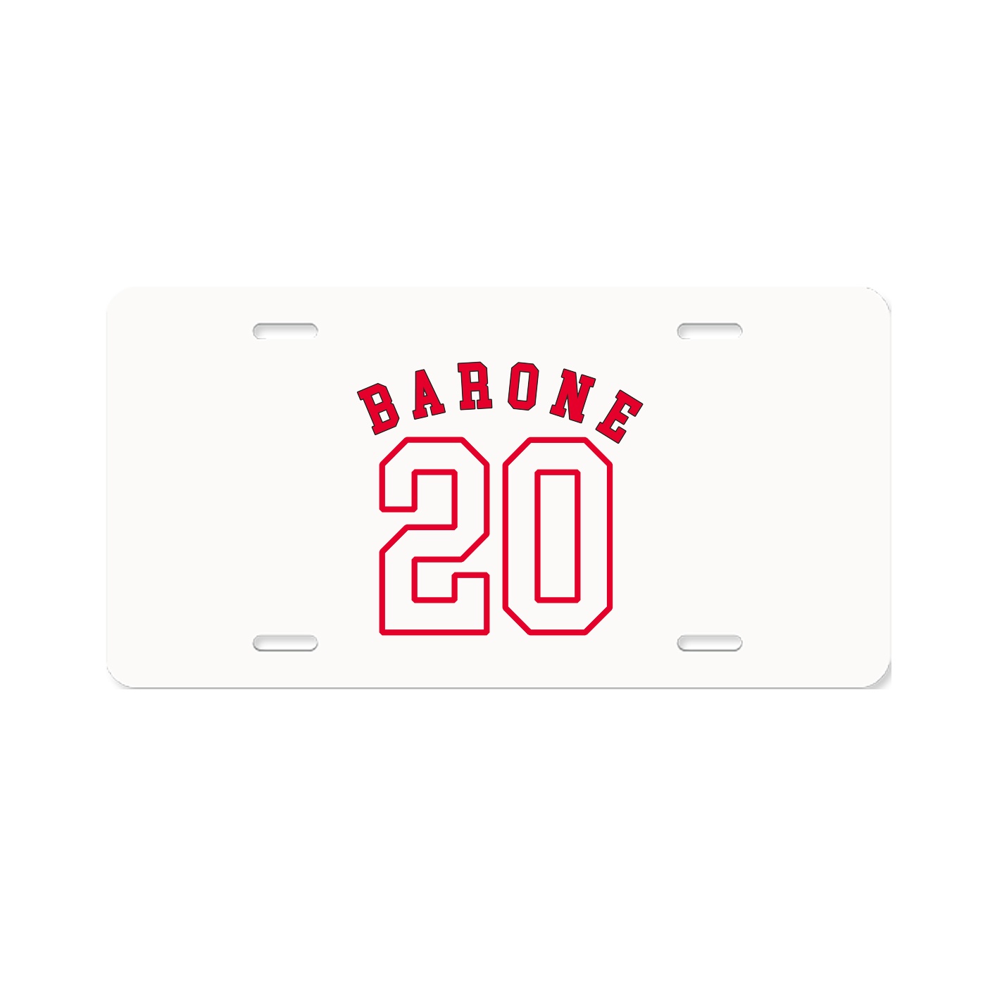 License Plate — Shirsey Arch in Classic