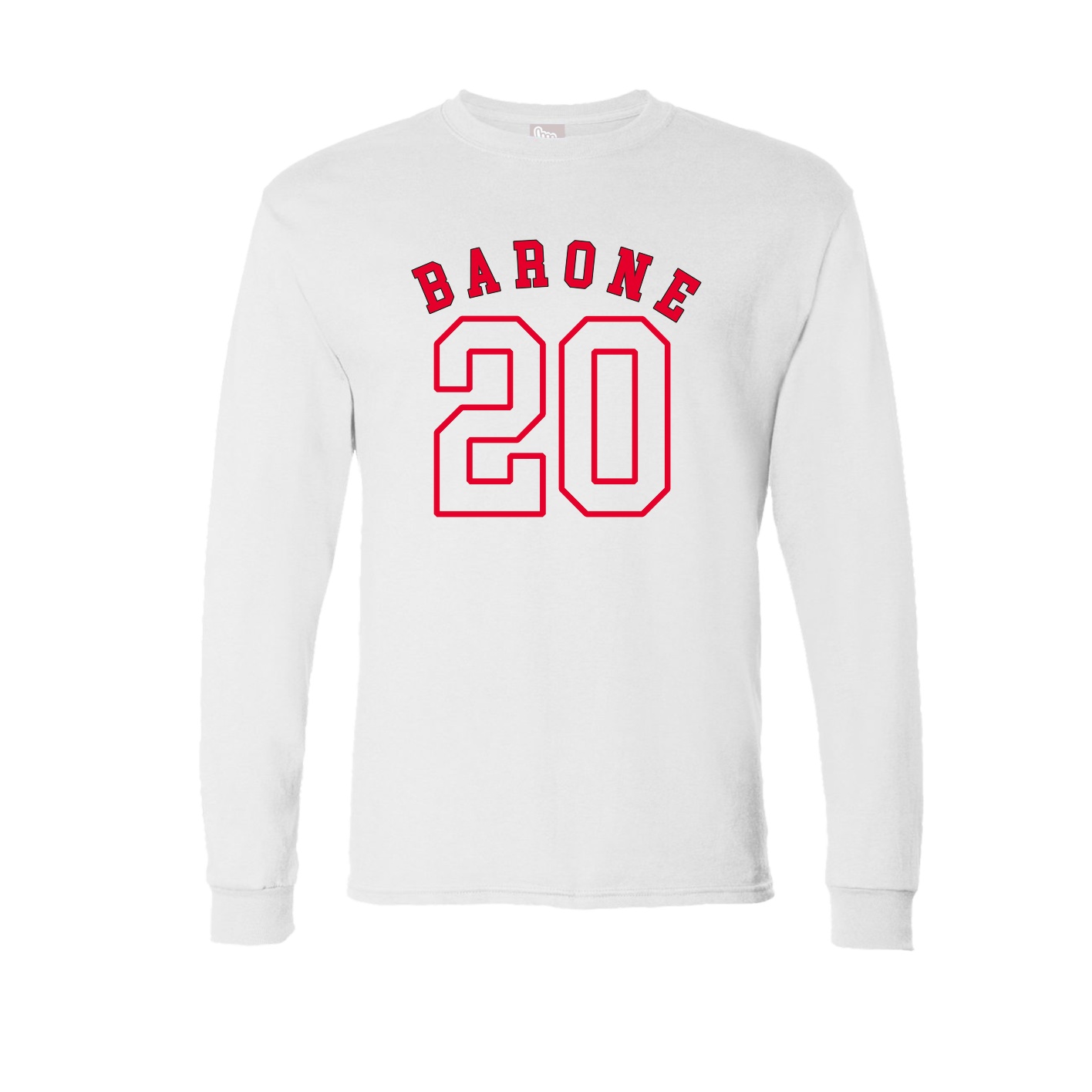 Long Sleeve Tee — Shirsey Arch in White