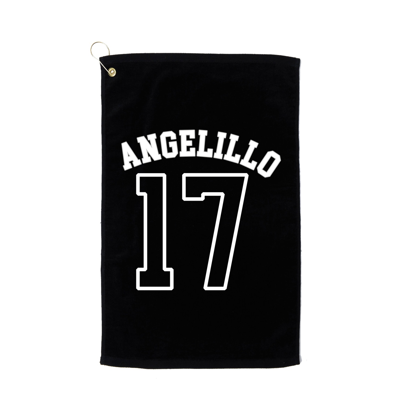 Golf Towel — Shirsey Arch in Black
