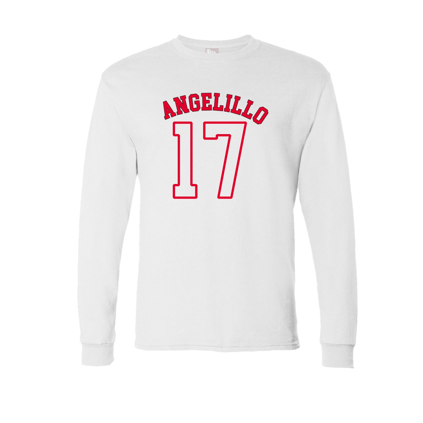 Long Sleeve Tee — Shirsey Arch in White