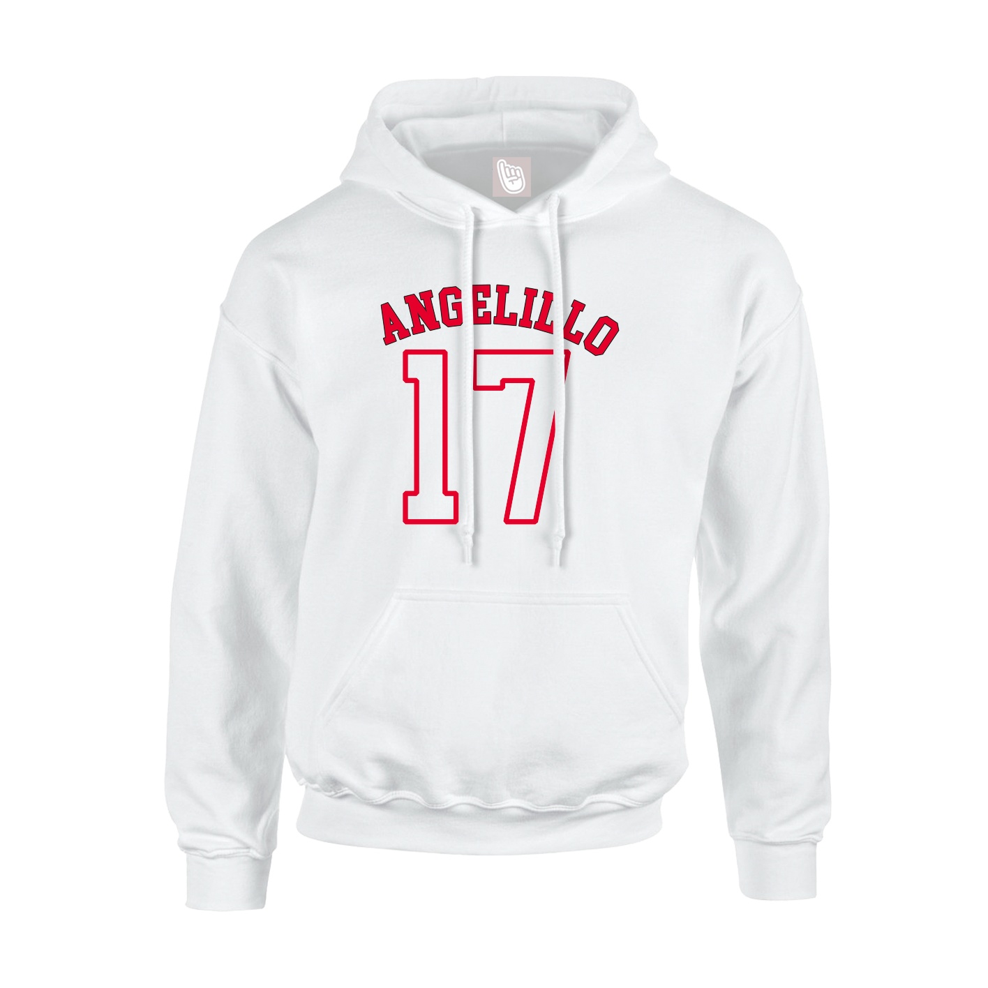 Hoodie — Shirsey Arch in White