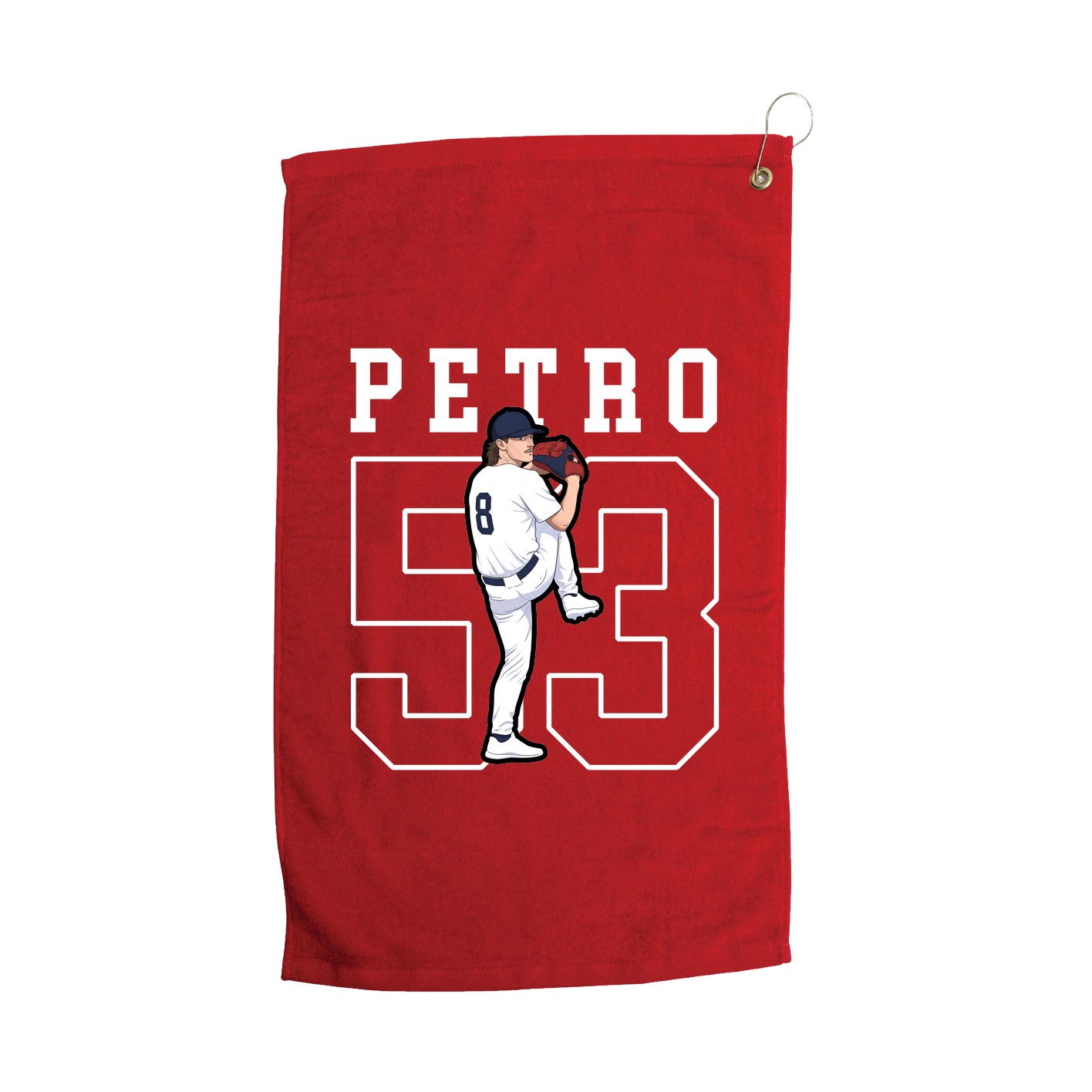 Golf Towel — Shirsey in Red
