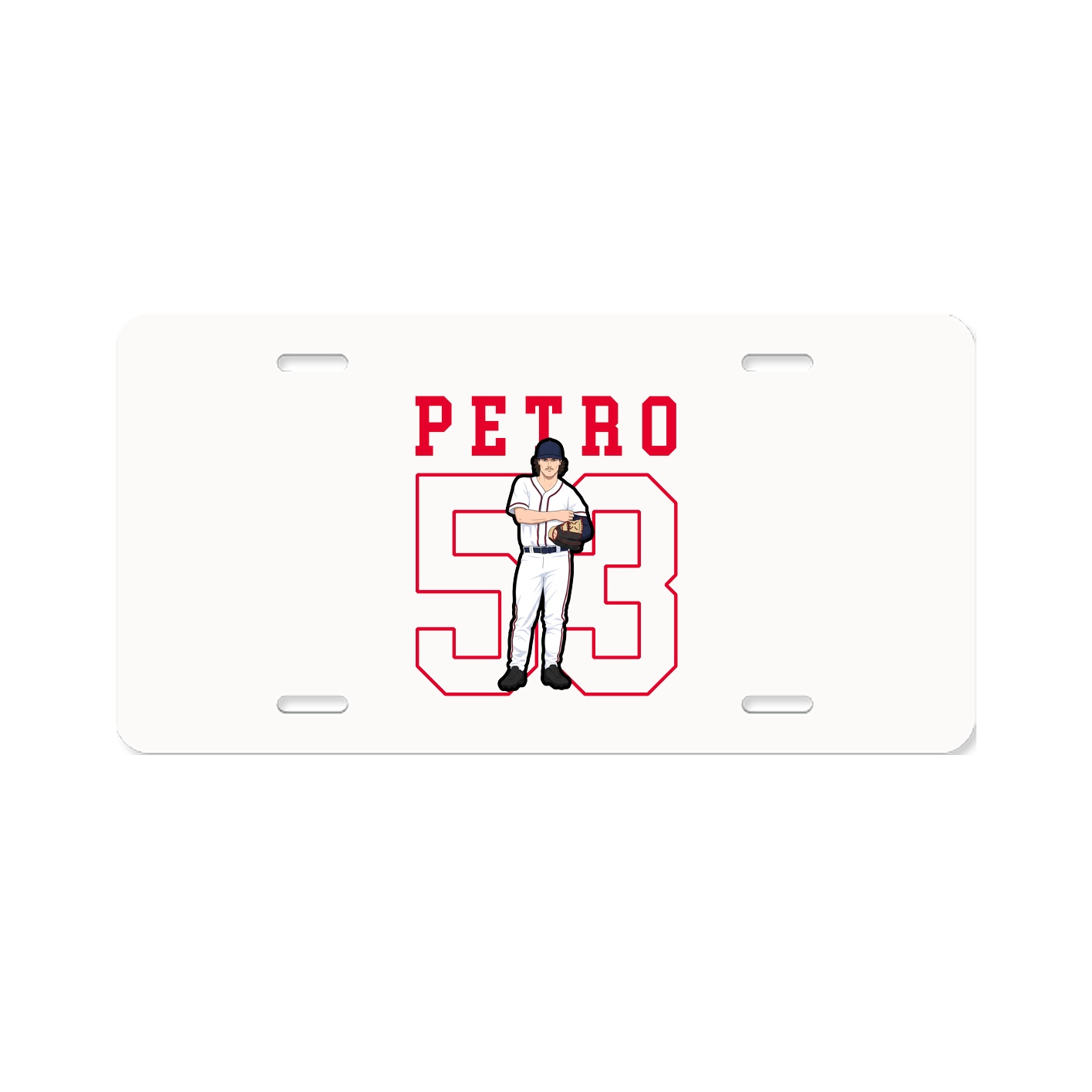 License Plate — Shirsey in Classic