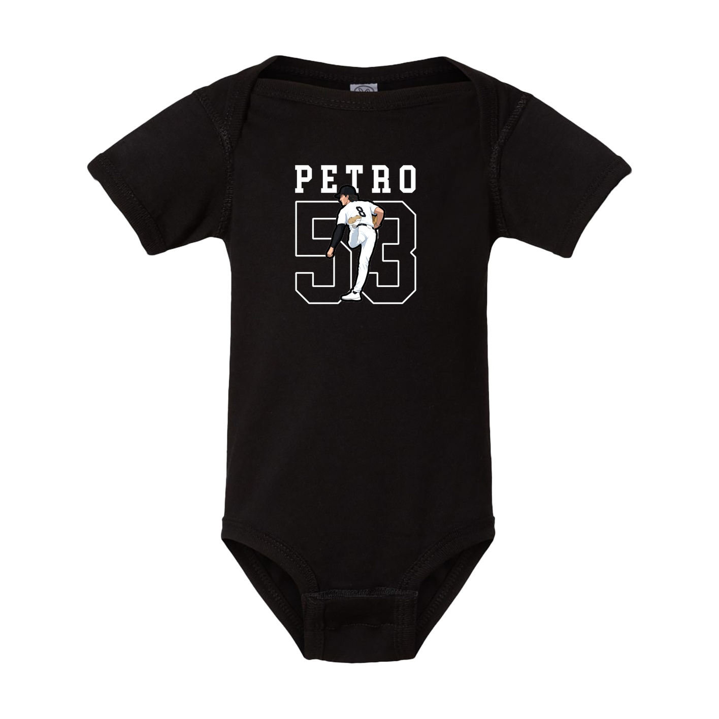 Baby Onesie — Shirsey in Black
