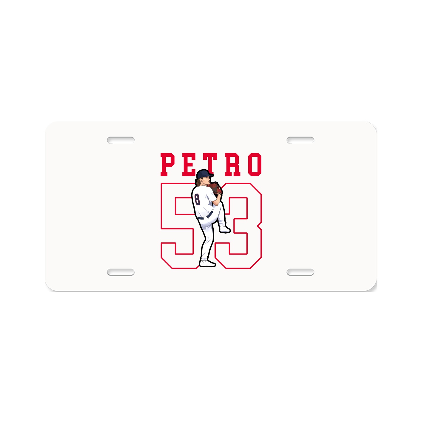 License Plate — Shirsey in Classic