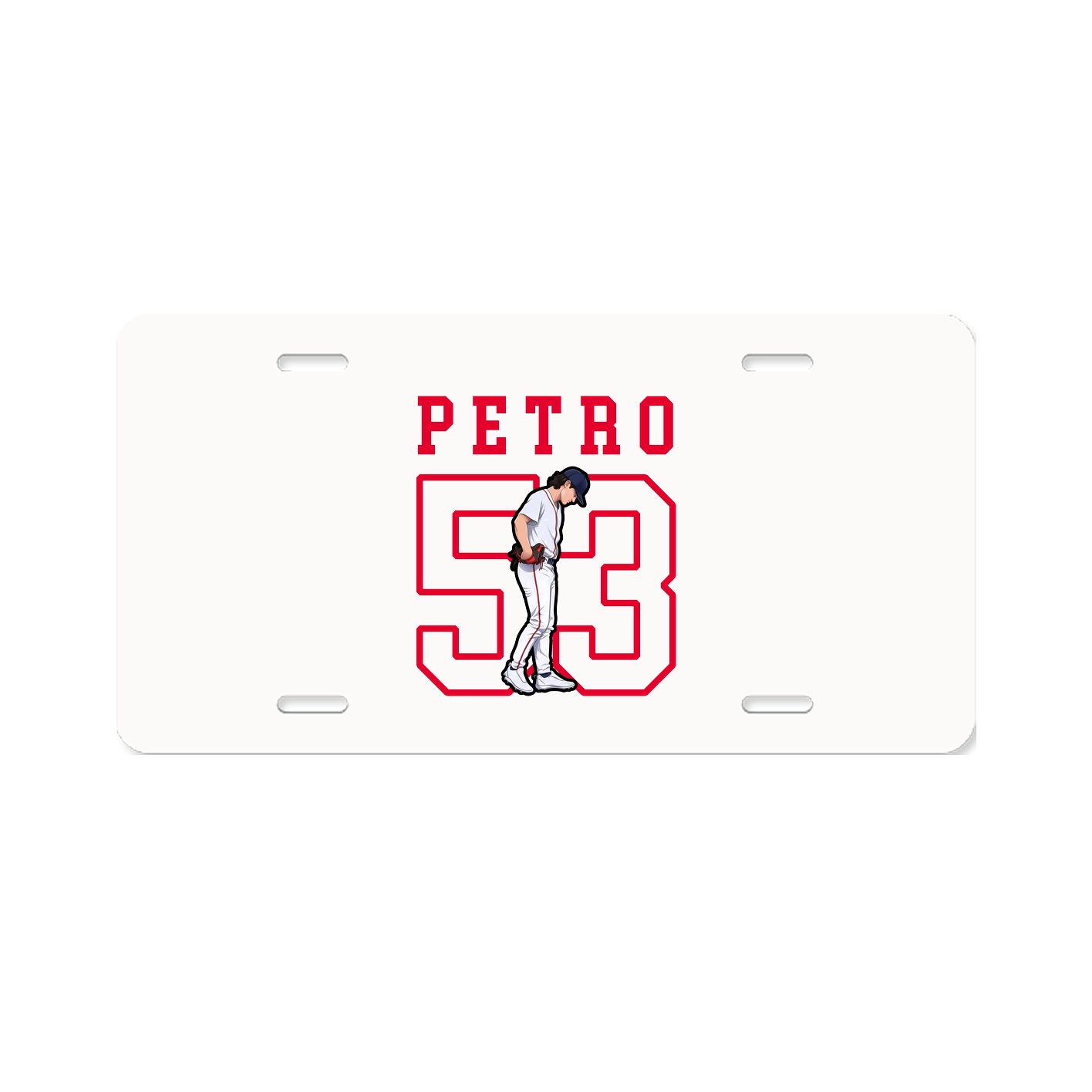 License Plate — Shirsey in Classic