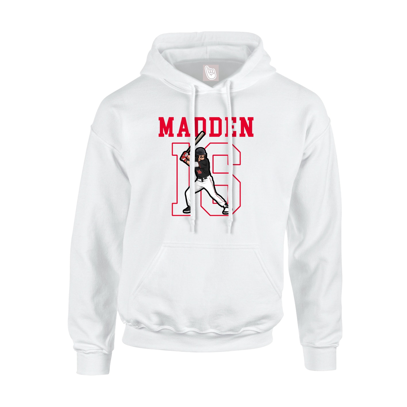 Youth Hoodie — Shirsey in White