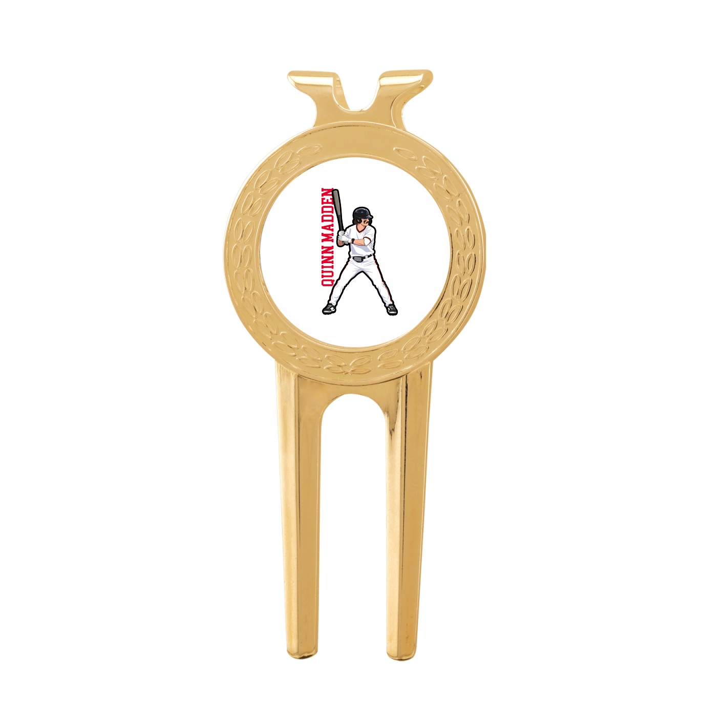 Divot Tool with Ball Marker — Name Vertical in Classic