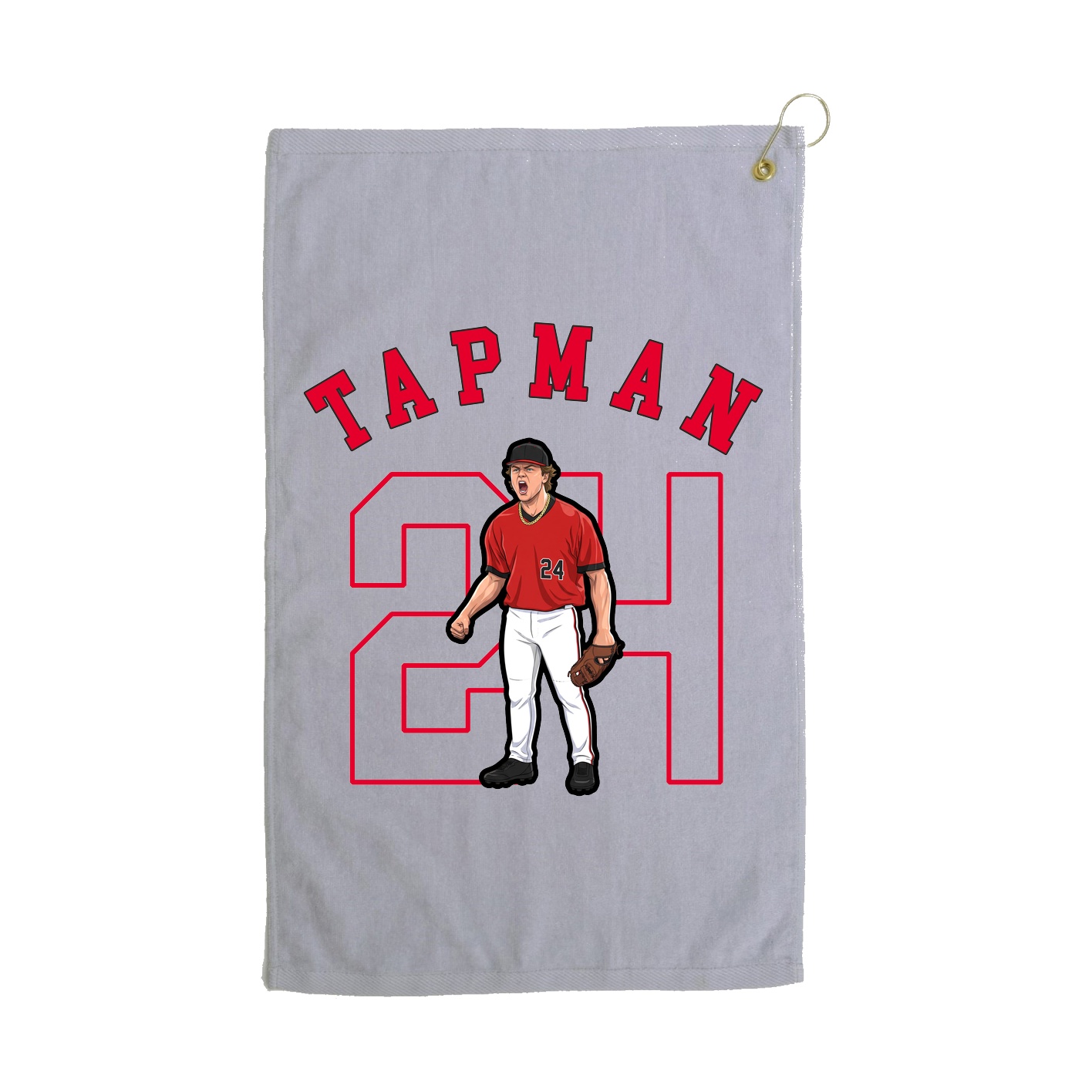 Golf Towel — Shirsey Arch in Grey