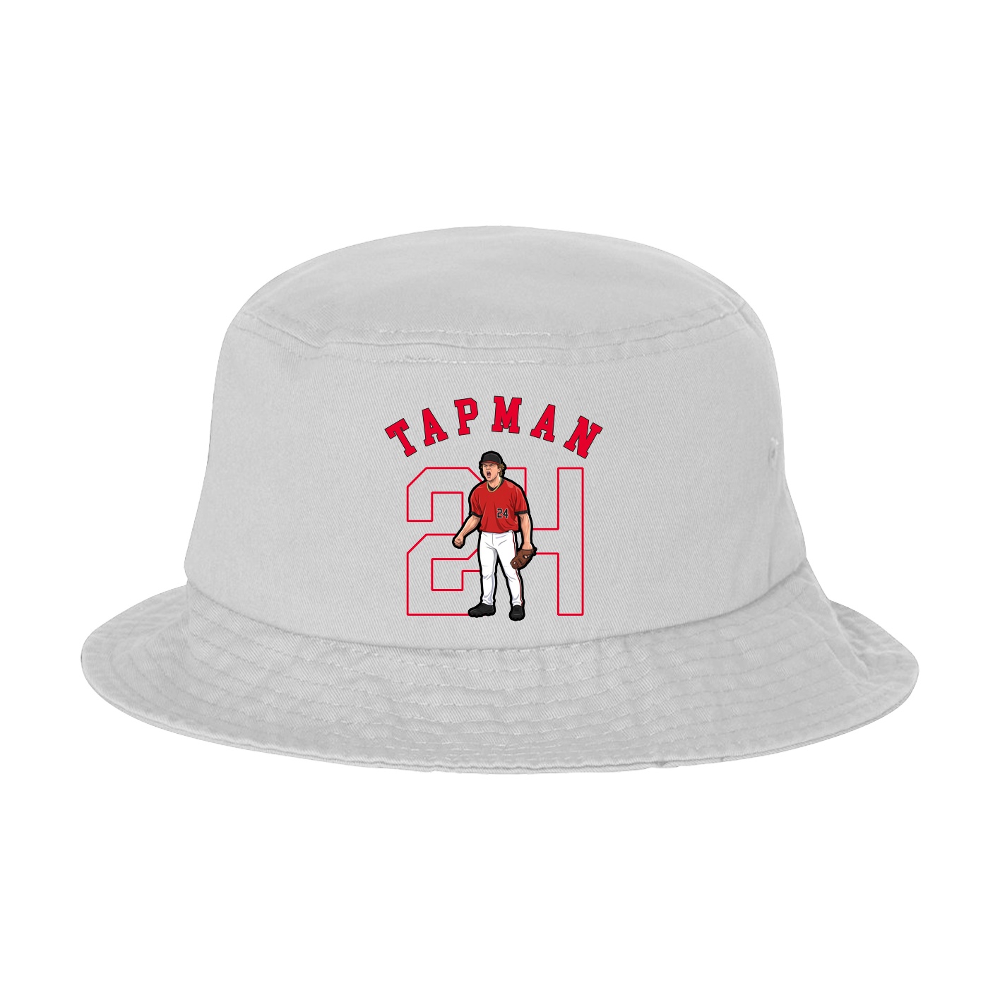 Bucket Cap — Shirsey Arch in White
