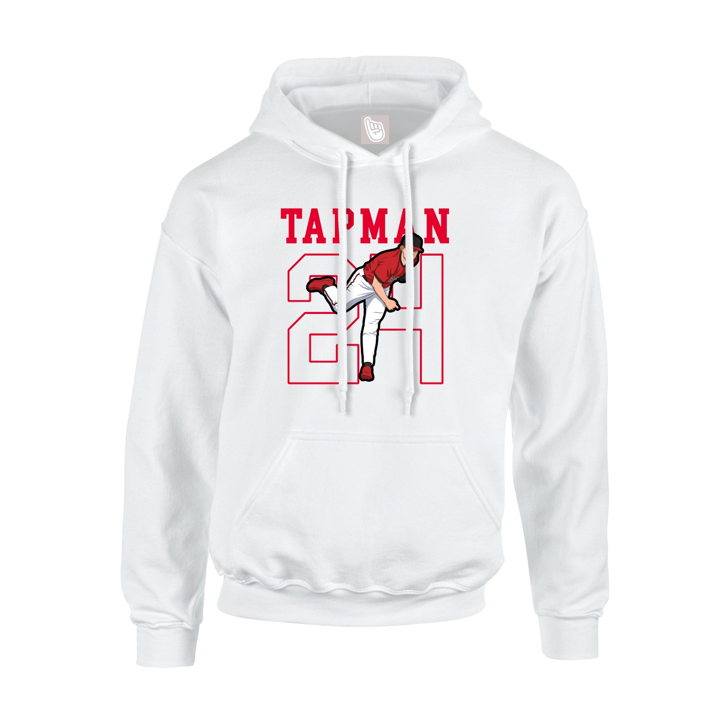 Hoodie — Shirsey in White