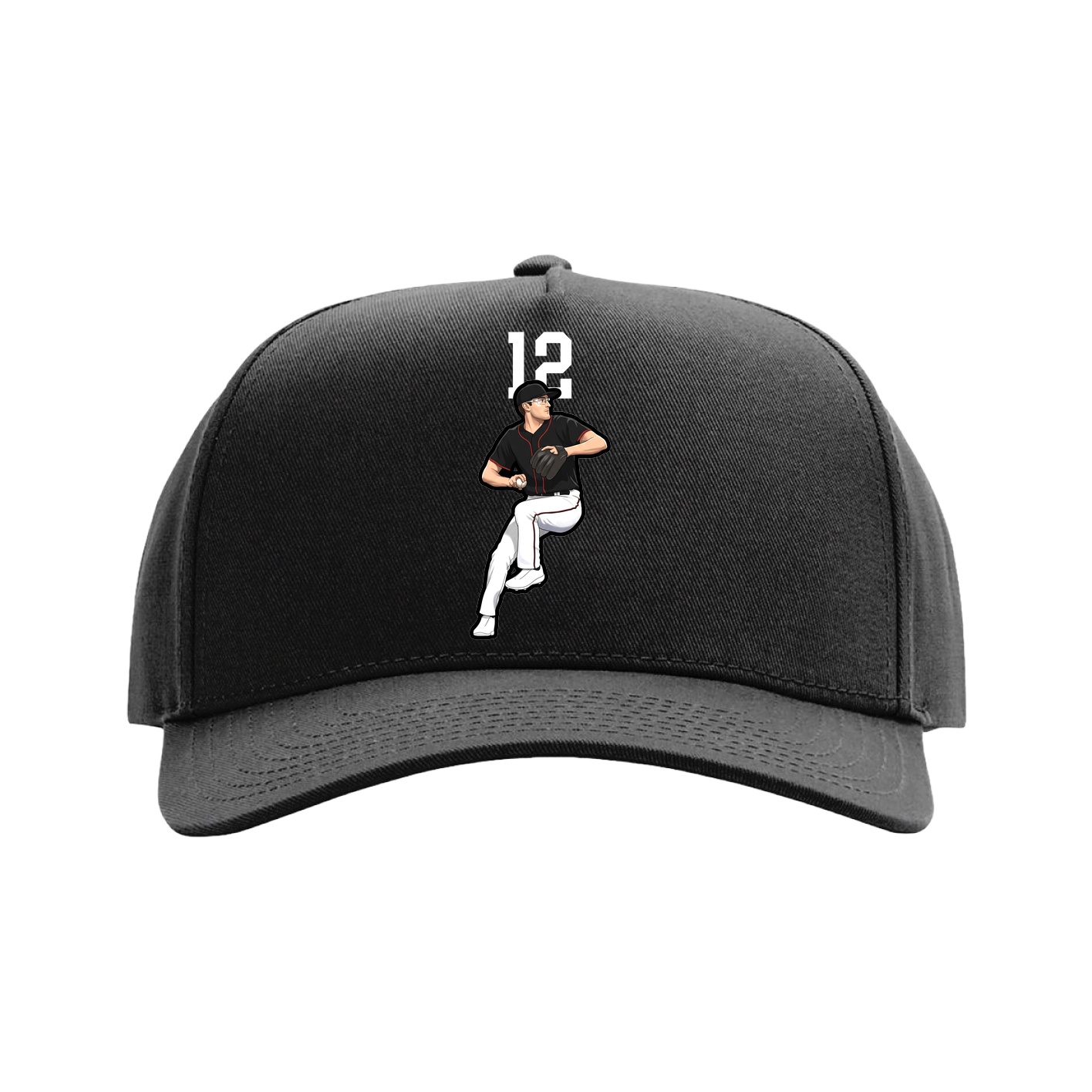 Full Fabric Five-Panel Champ Cap