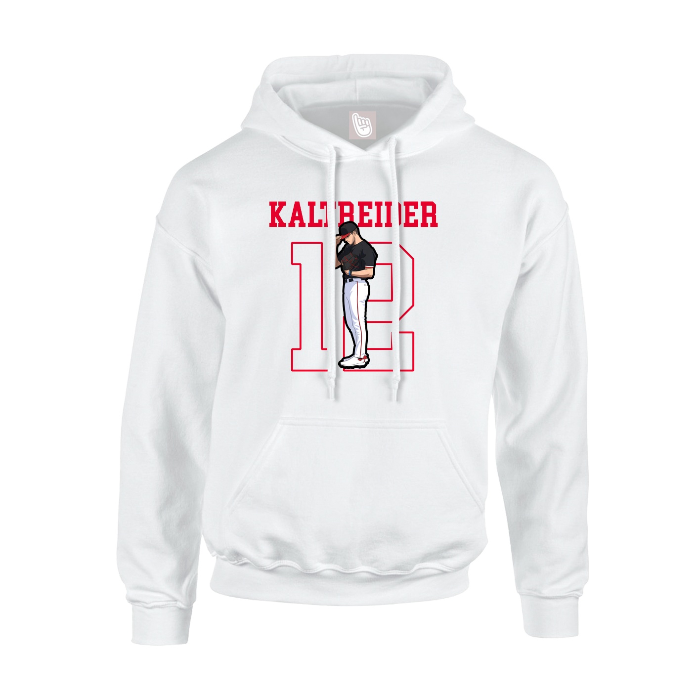 Hoodie — Shirsey in White