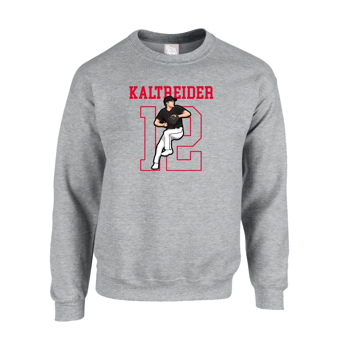 Fleece Crew — Shirsey in Grey