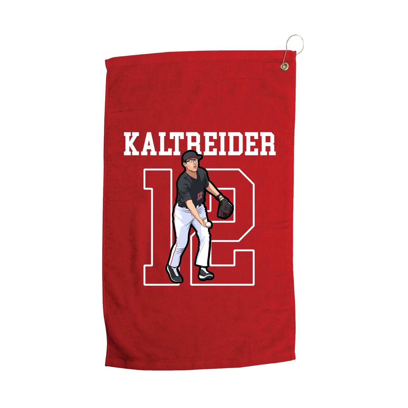 Golf Towel — Shirsey in Red