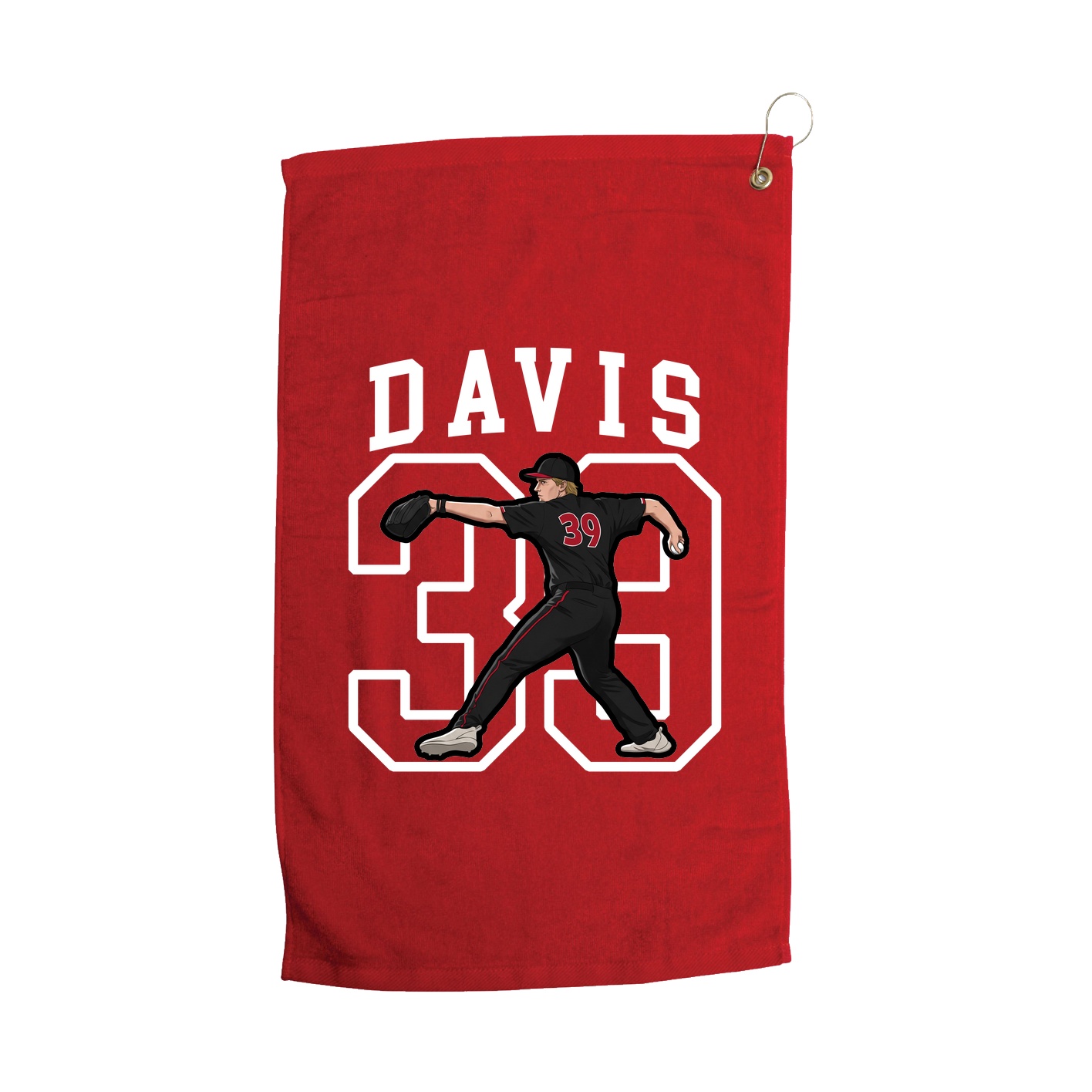 Golf Towel — Shirsey in Red
