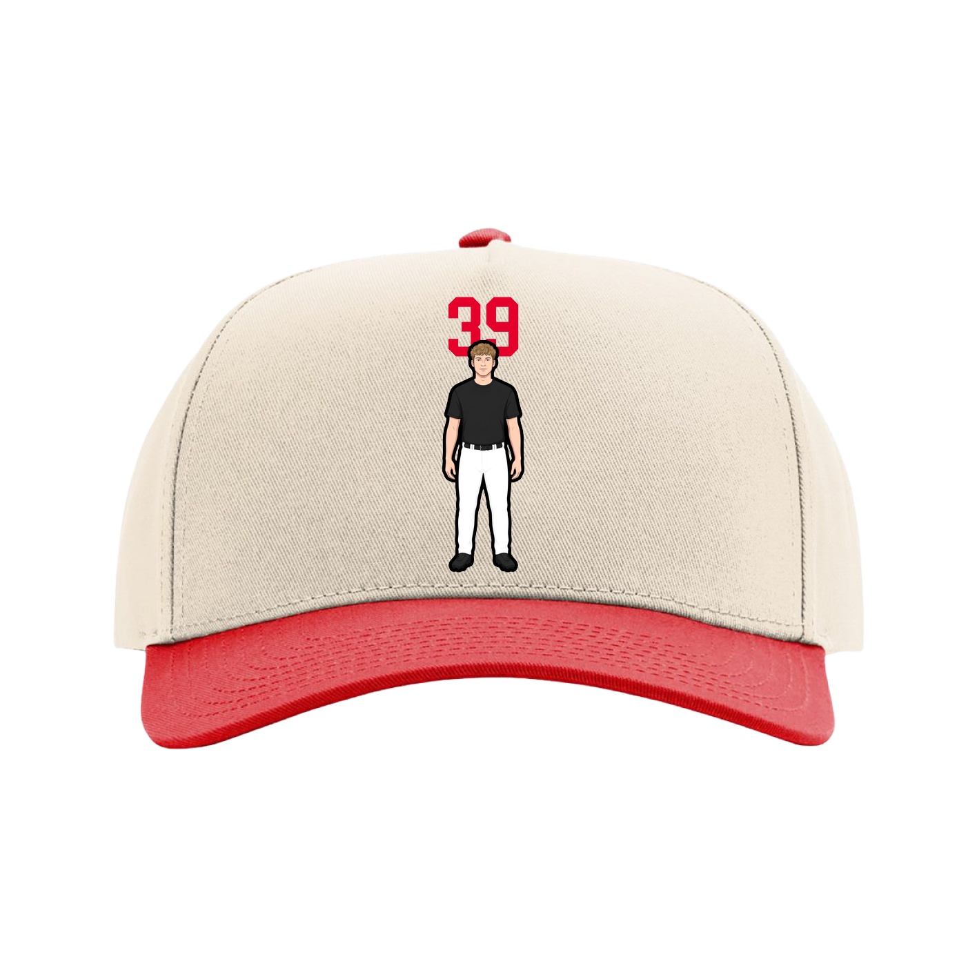 Full Fabric Five-Panel Champ Cap