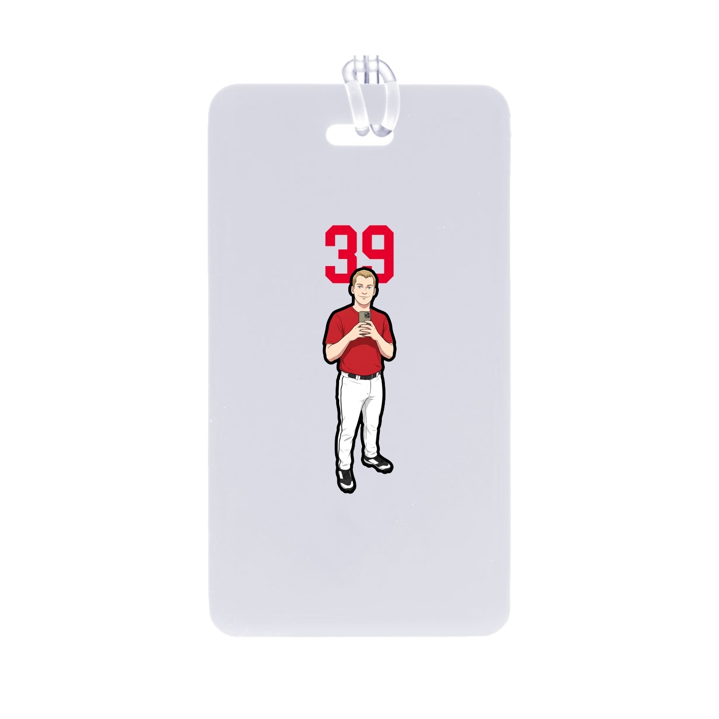 Bag Tag — Number Top in Classic
