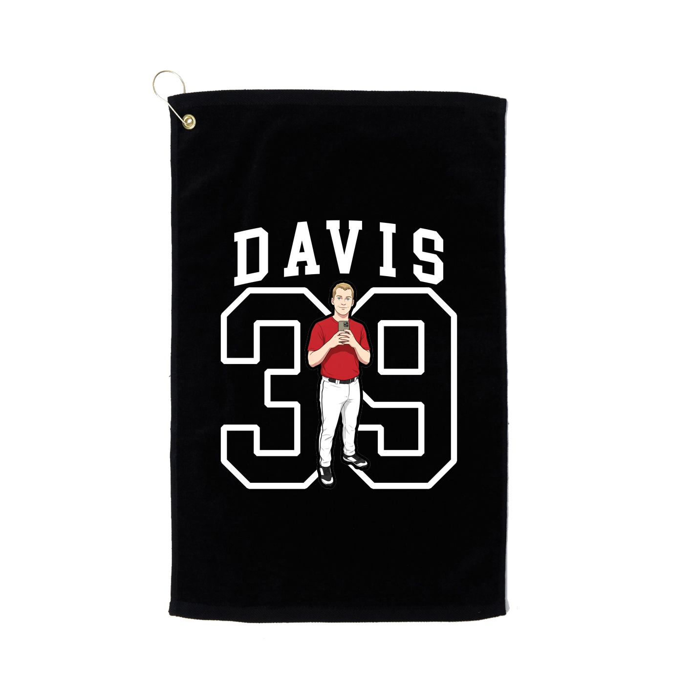Golf Towel — Shirsey in Black