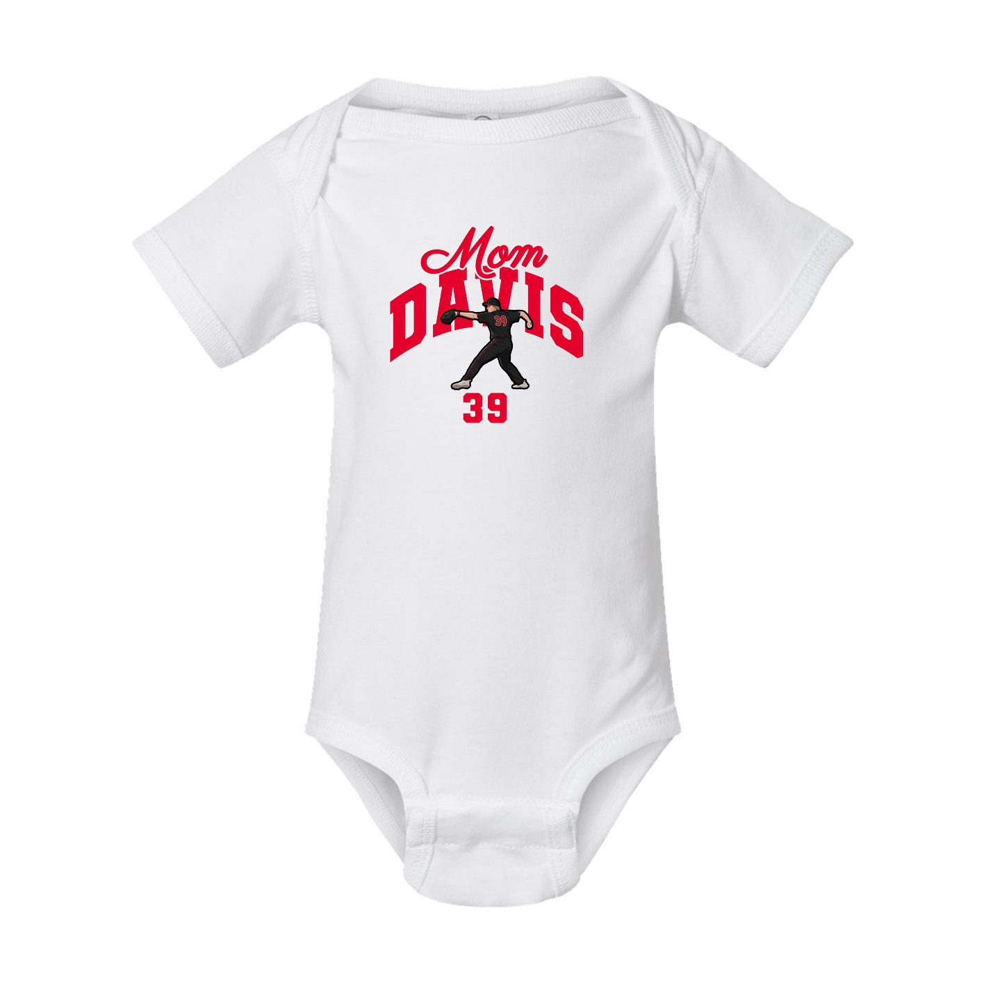Baby Onesie — Mothers Day Arch in White