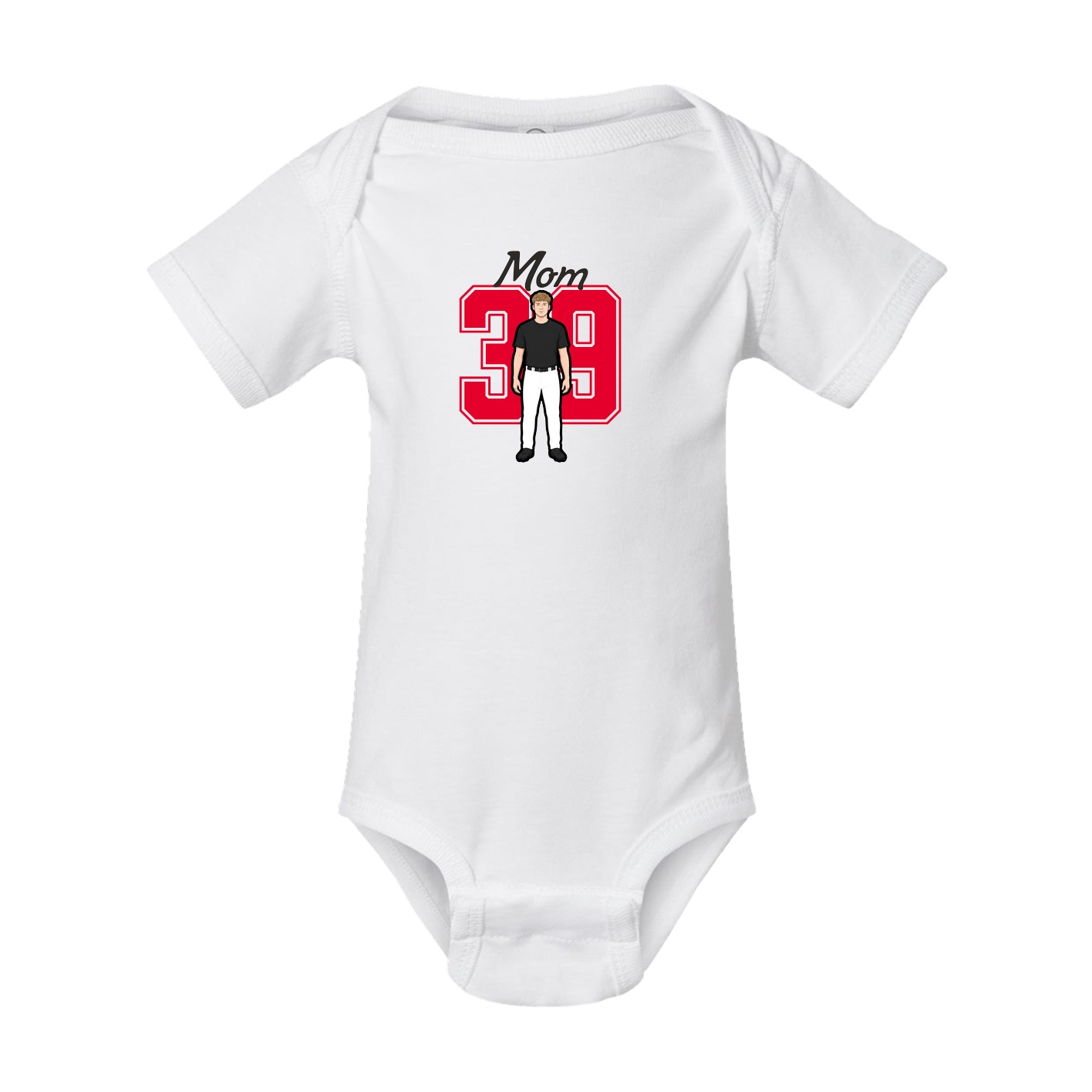Baby Onesie — Mothers Day Shirsey in White
